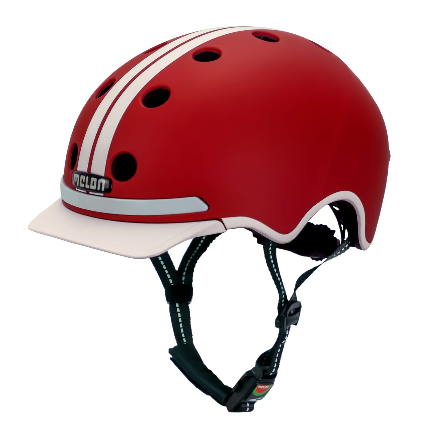 Melon Fahrradhelm E-Series GT mit Vorder- und Rücklicht, super leicht, Magnetverschluss, größenverstellbar, mehr als 50 Designs