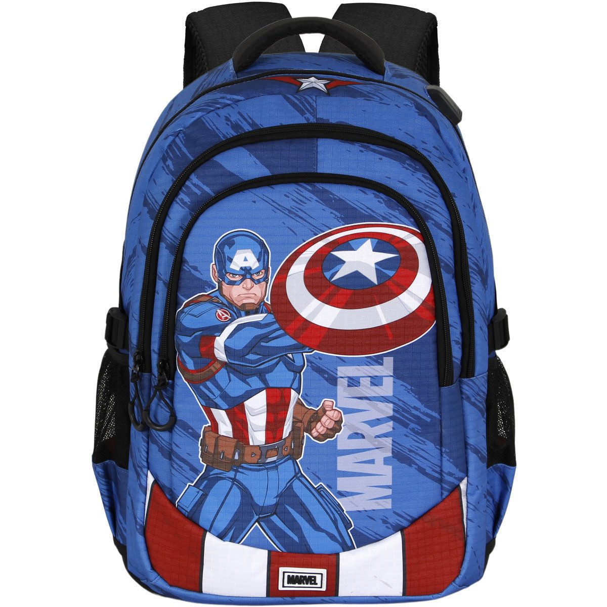MARVEL Kinderrucksack Captain America Gears-PLUS Running Backpack