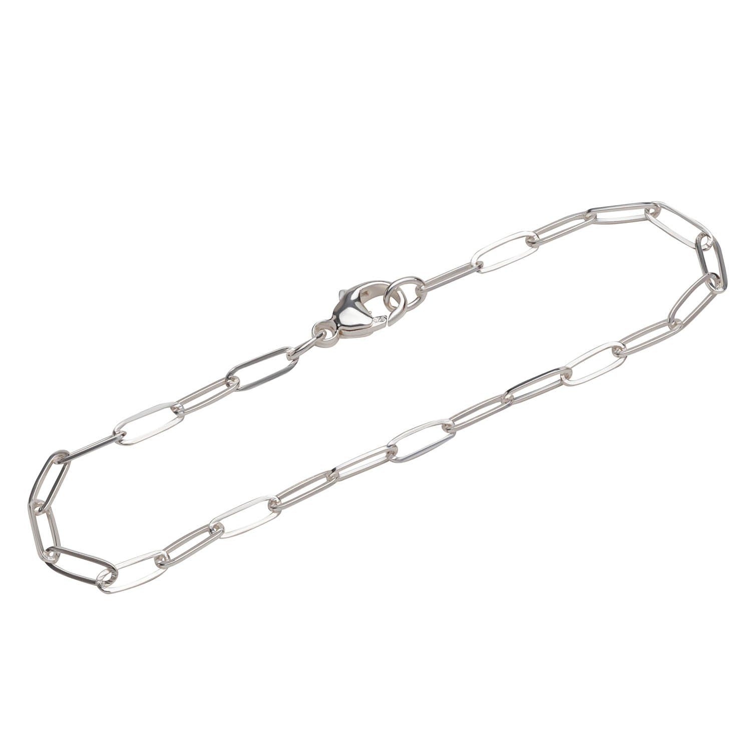 Armband Armband 925 Sterling Silber 19cm Langankerkette Da