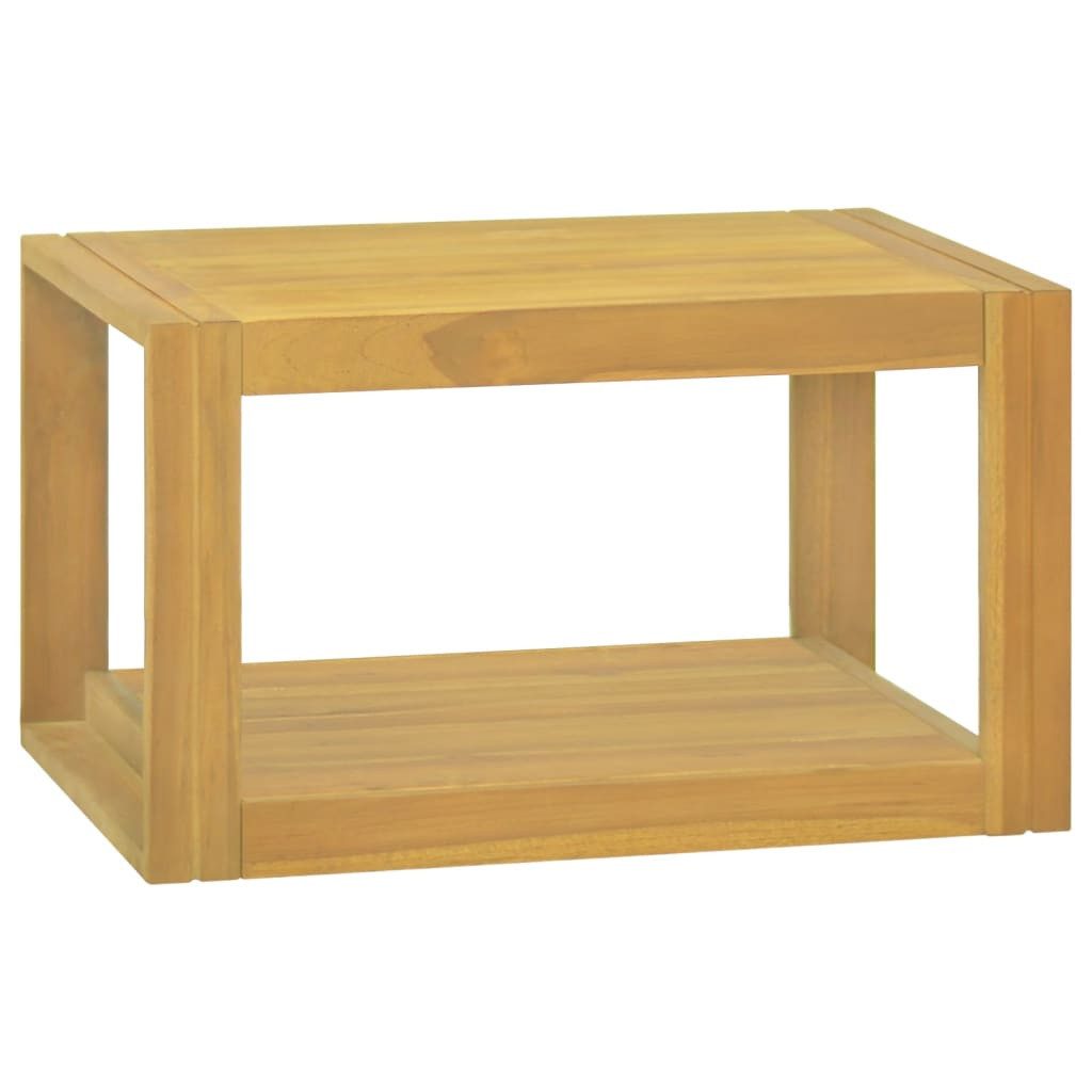 vidaXL Badregal Wand-Badschrank 60x45x35 cm Massivholz Teak Badregal Holz