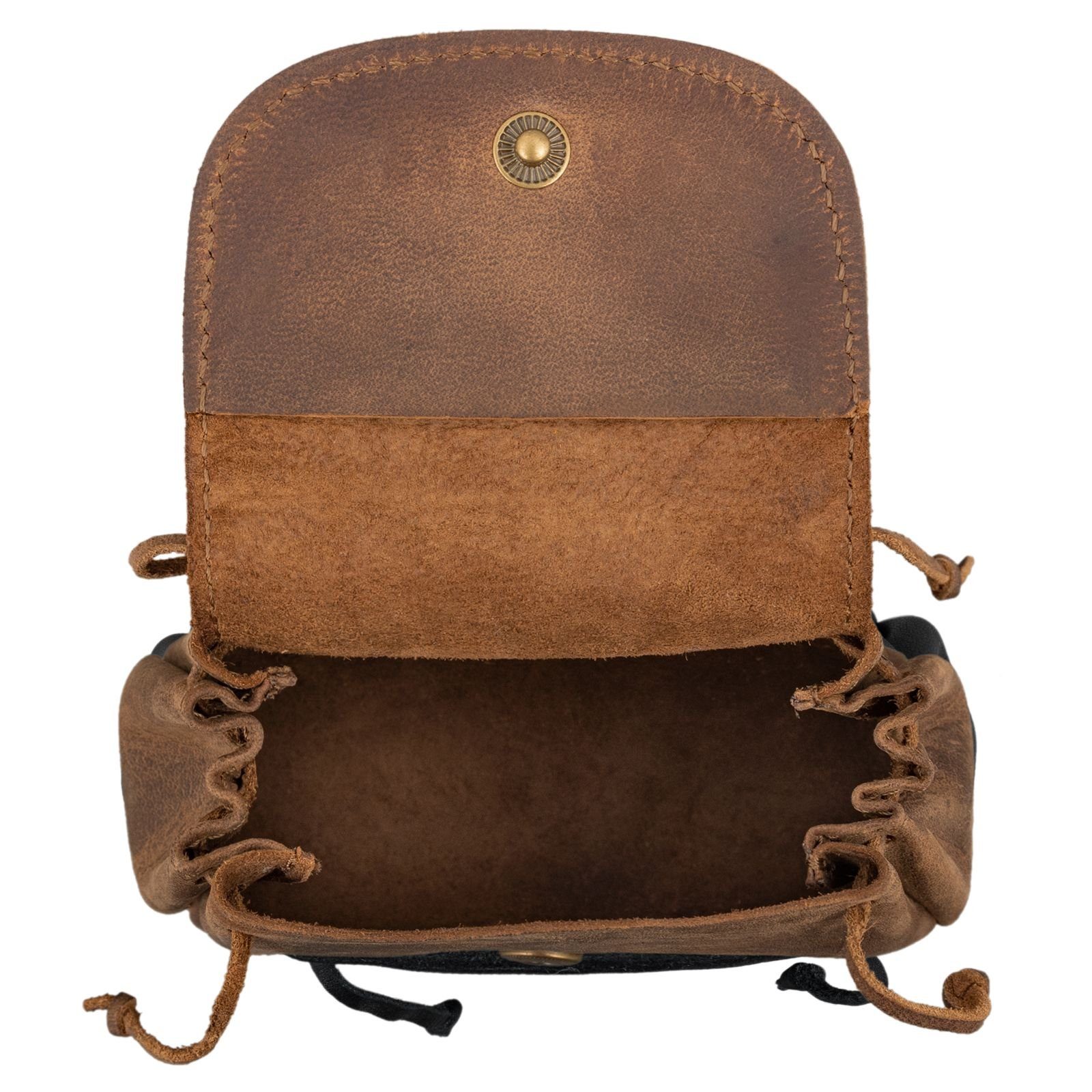 STILORD Geldbörse "Bronn" Vintage Lederbeutel Kleingeld Müzbeutel aus echtem leder