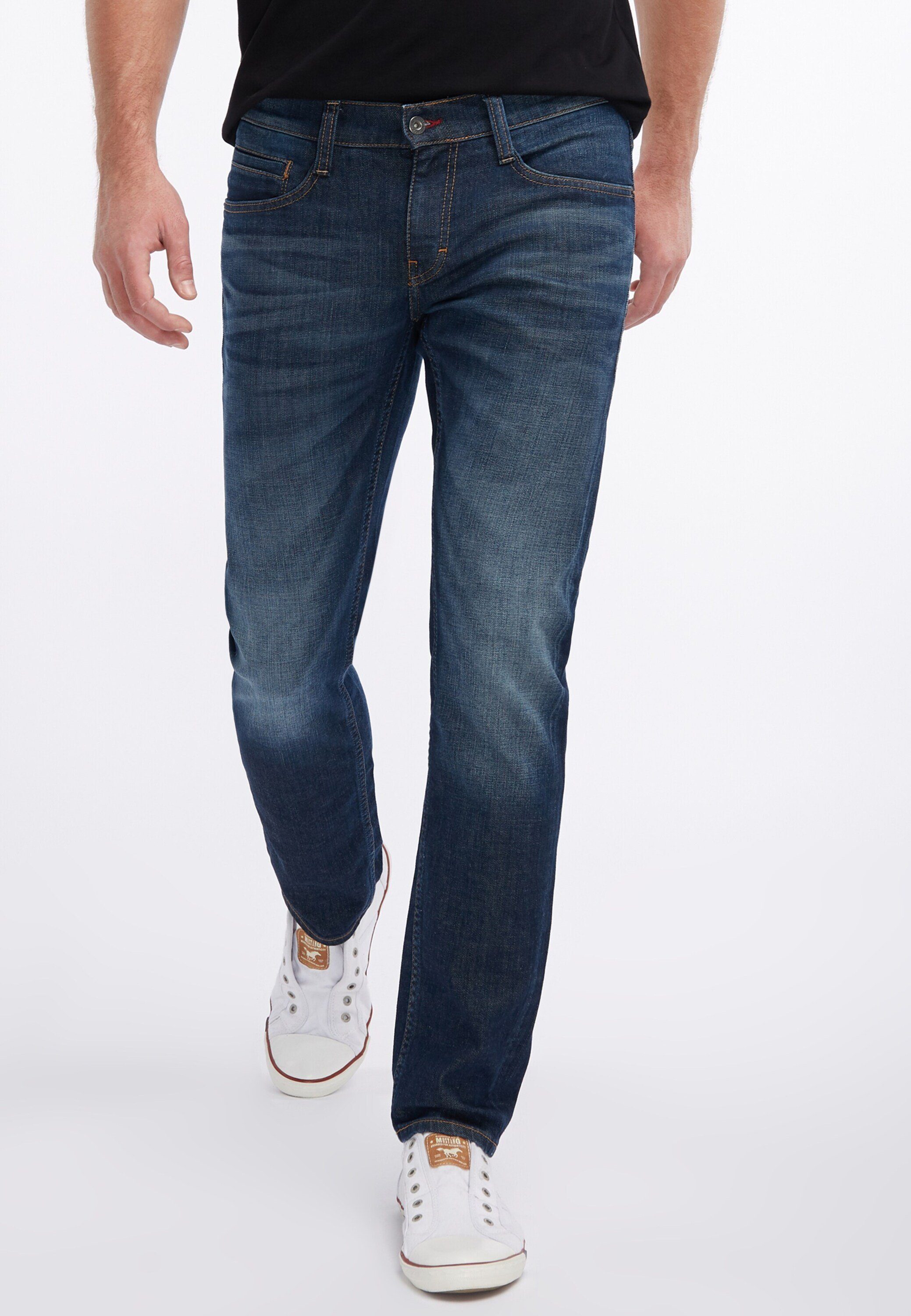 MUSTANG Slim-fit-Jeans (1-tlg) Oregon blau-593