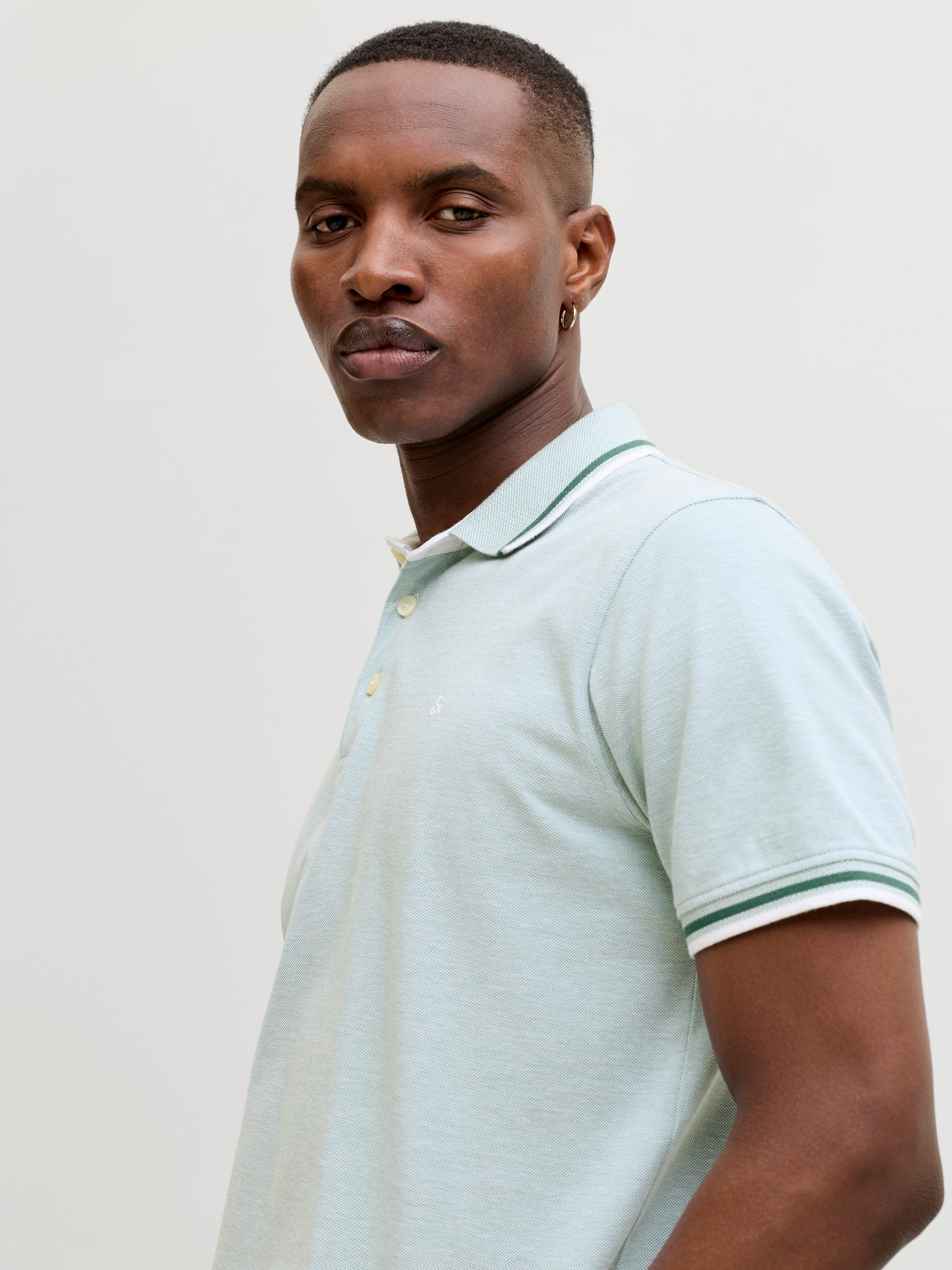 Jack & Jones Poloshirt JJEPAULOS POLO SS NOOS Baumwolle, slim fit günstig online kaufen