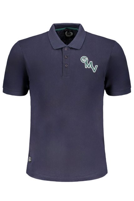 GIAN MARCO VENTURI Poloshirt Elegantes Herren-Kurzarm-Poloshirt in Blau mit günstig online kaufen