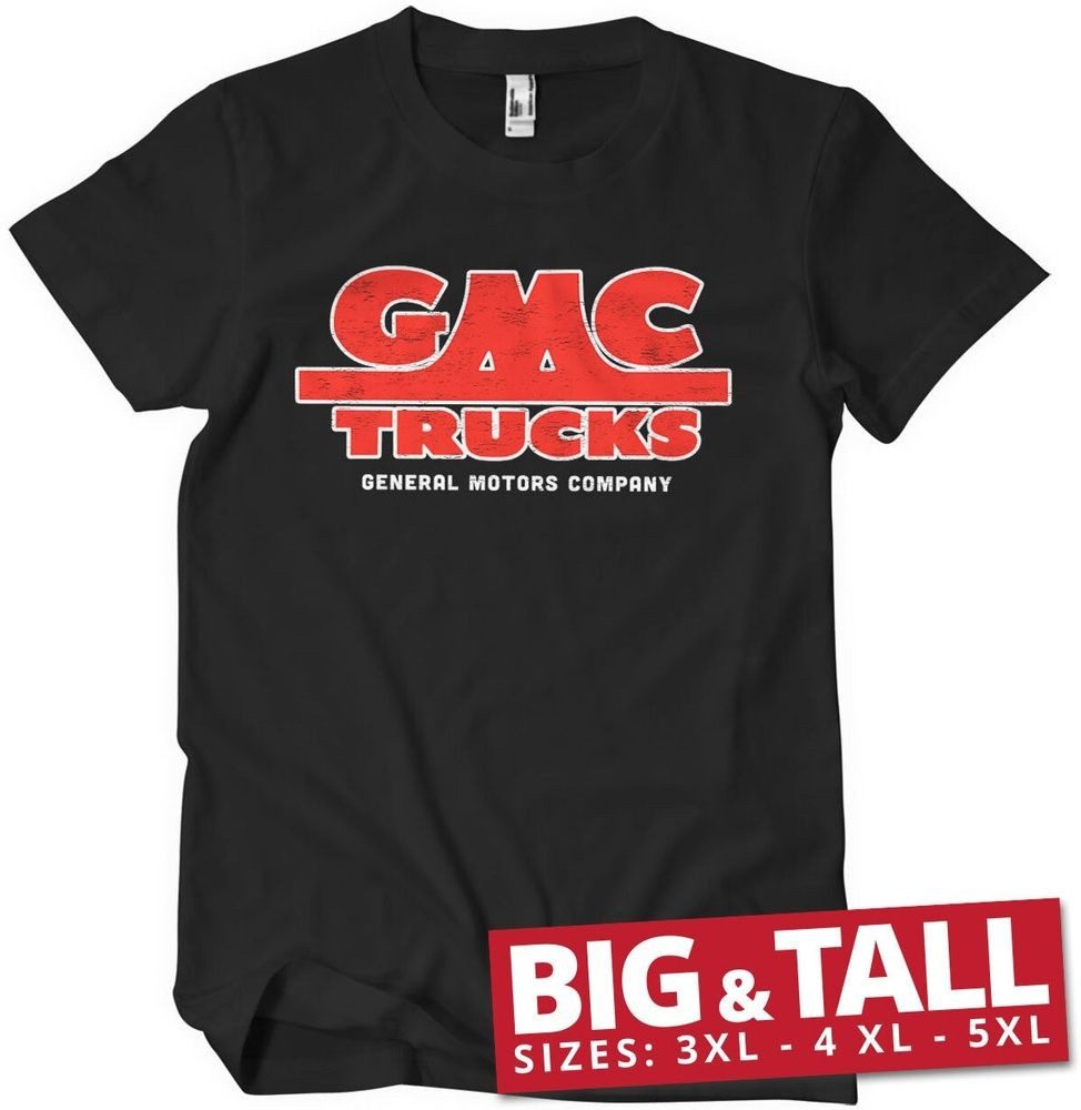 GMC T-Shirt Trucks Vintage Logo Big & Tall T-Shirt