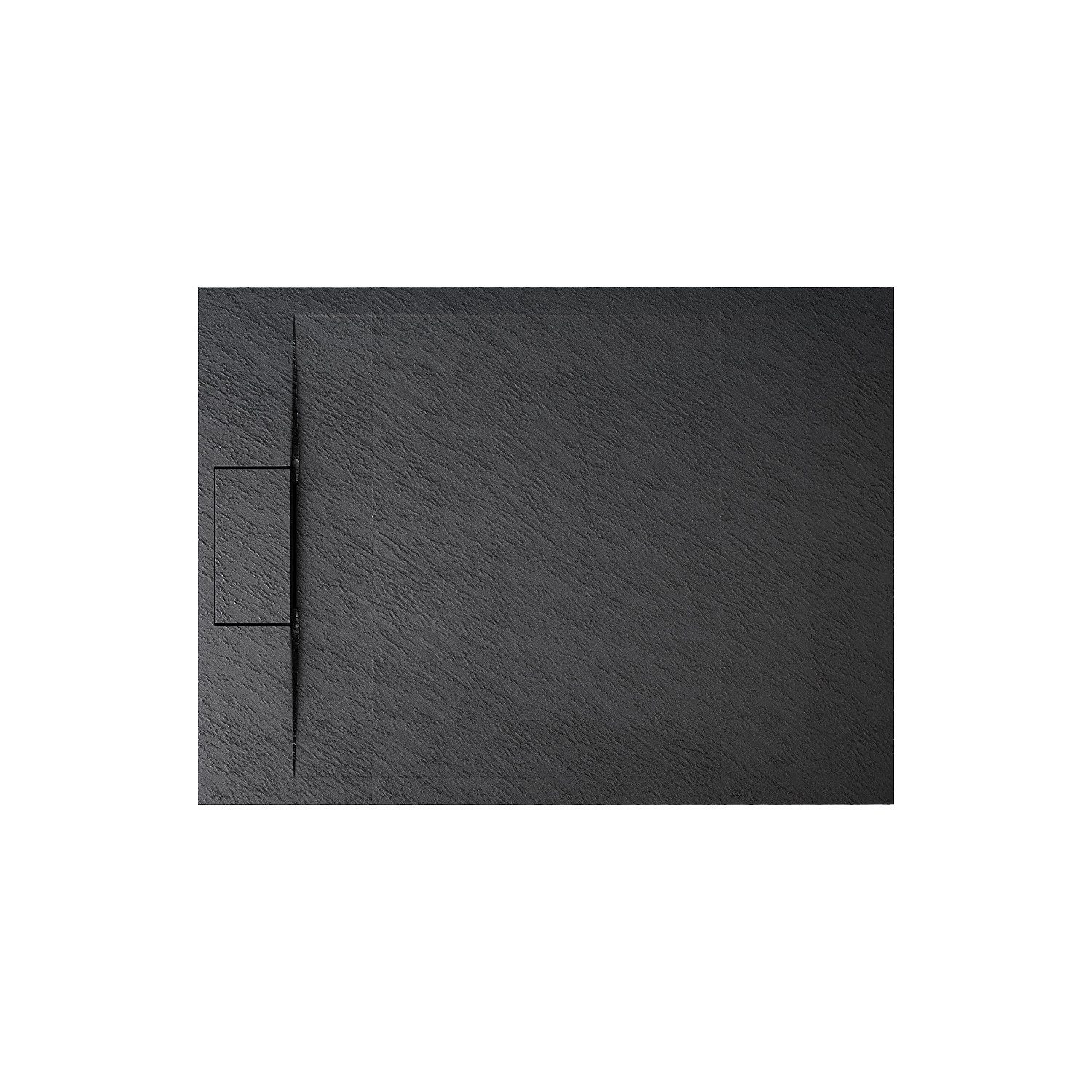 SONNI Duschwanne Duschtasse, Schwarz, 120/140cm,mit Siphon, günstig online kaufen