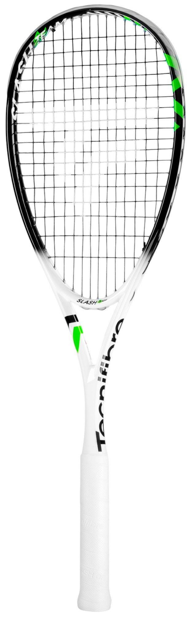 Tecnifibre Squashschläger Slash Team 130g/ausgewogen 2025 weiss - besaitet