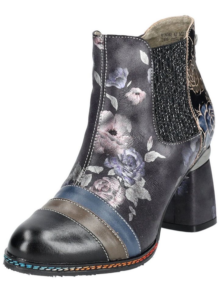 LAURA VITA LAURA VITA Stiefelette Leder/Textil High-Heel-Stiefelette