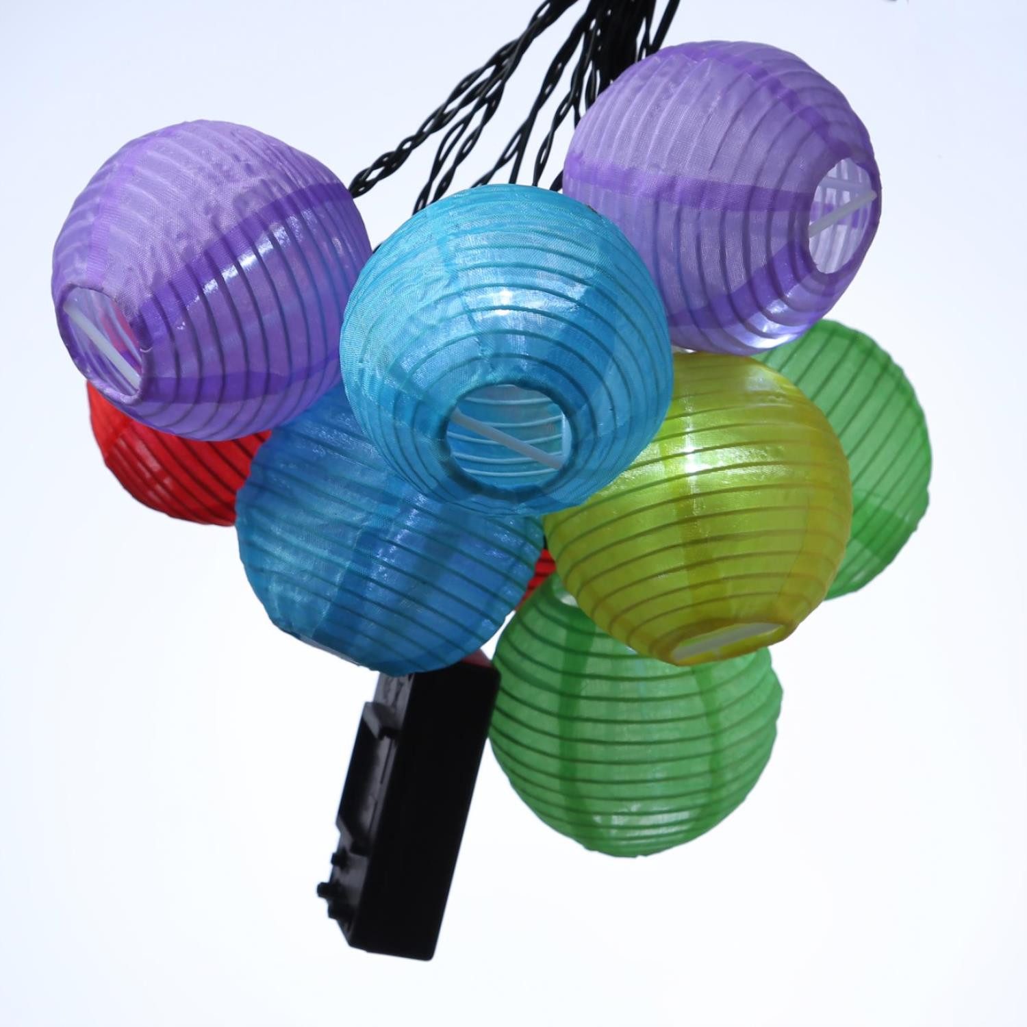 MARELIDA LED-Lichterkette LED Solar Lichterkette Lampion günstig online kaufen