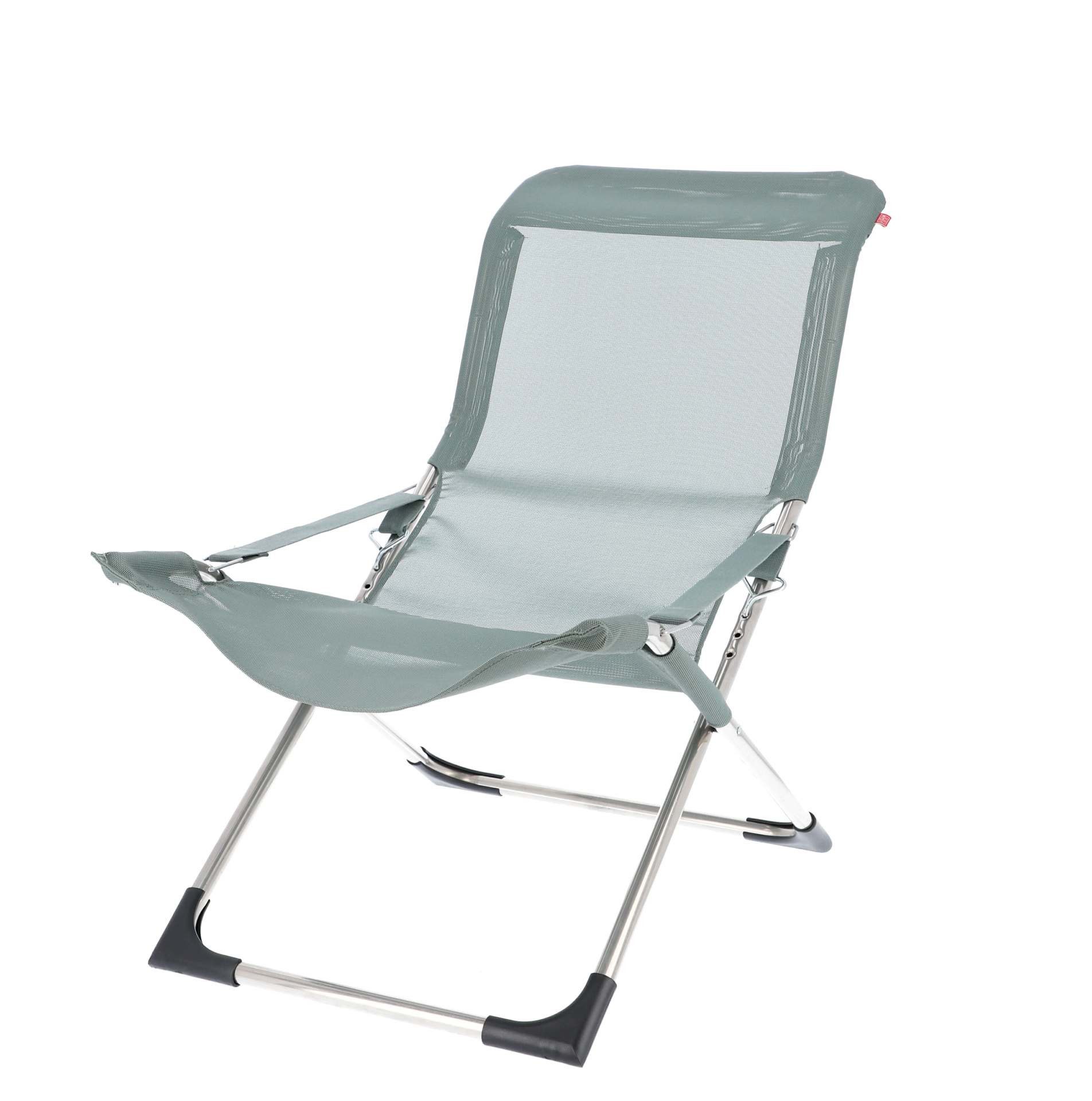 Fiam Gartensessel Fiesta aus Aluminium, Salbei