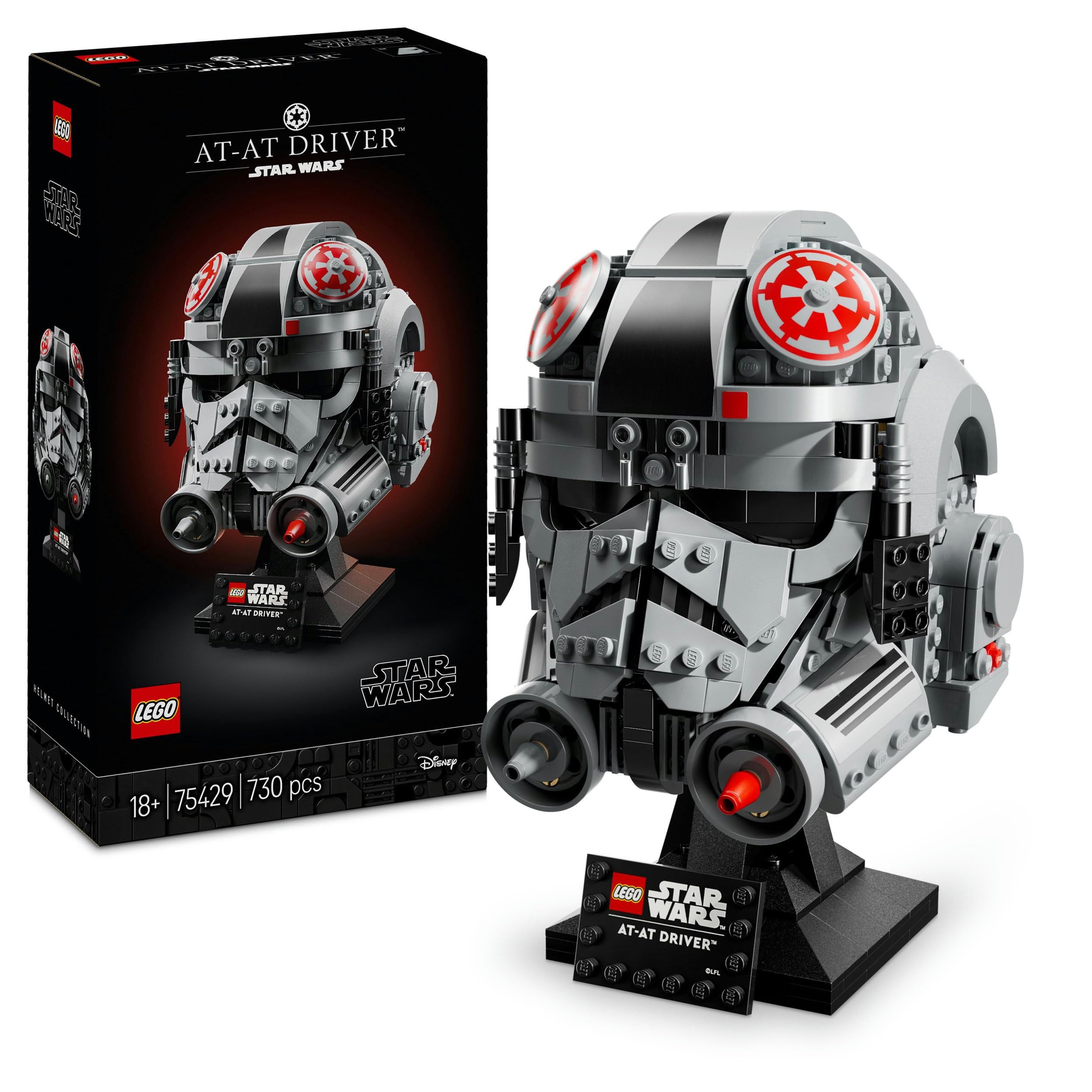 LEGO® Star Wars AT-AT Pilot Helm 75429 Konstruktions-Spielset, (730 St), 730-teiliges LEGO Bauset