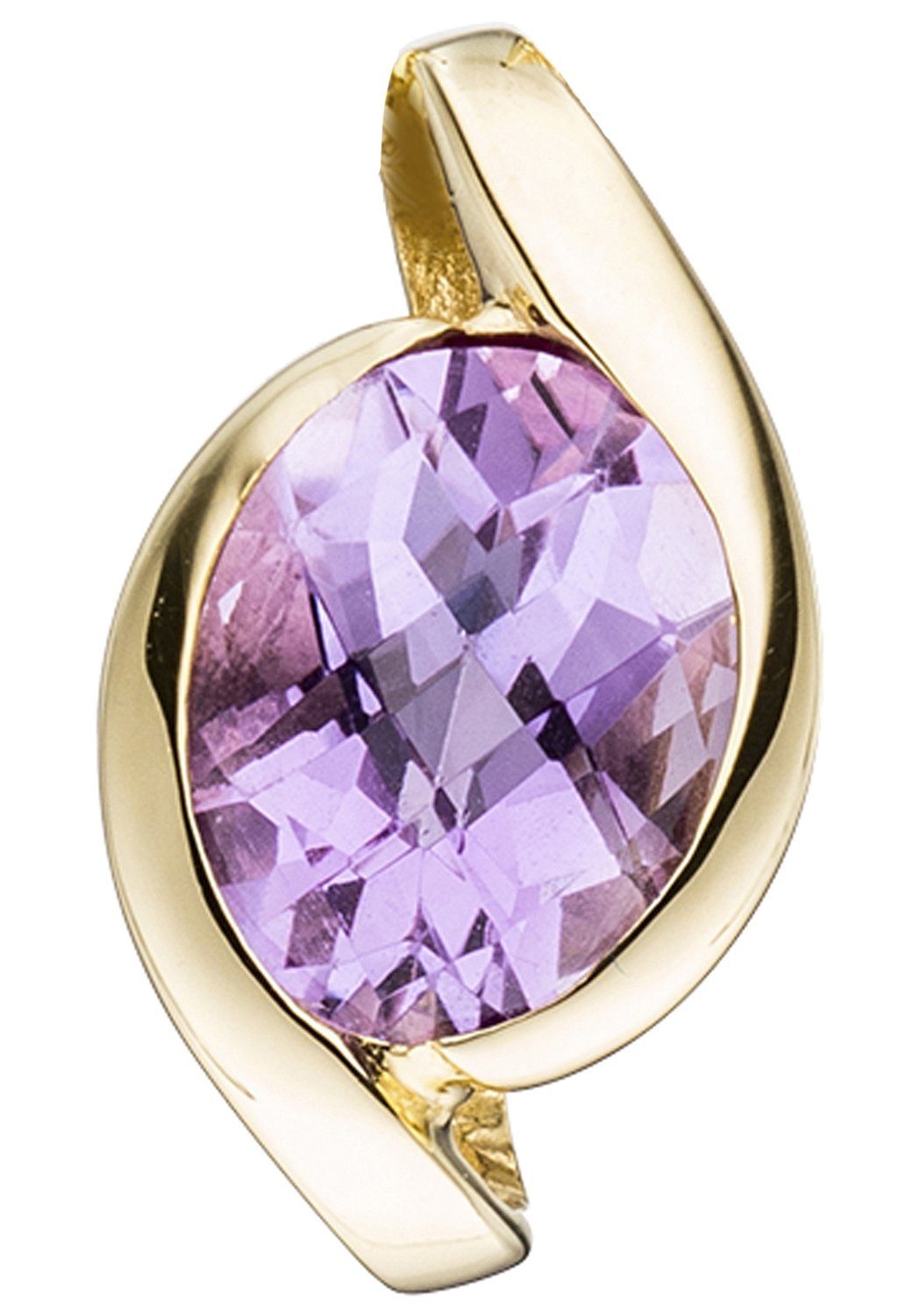 JOBO Kettenanhänger Anhänger mit Amethyst, 333 Gold günstig online kaufen