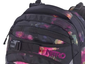 NITRO Schulrucksack SUPERHERO Rucksack-Set 3teilig, Set mit Schlamper und Regenhaube, Schultasche, weiterführende Schule