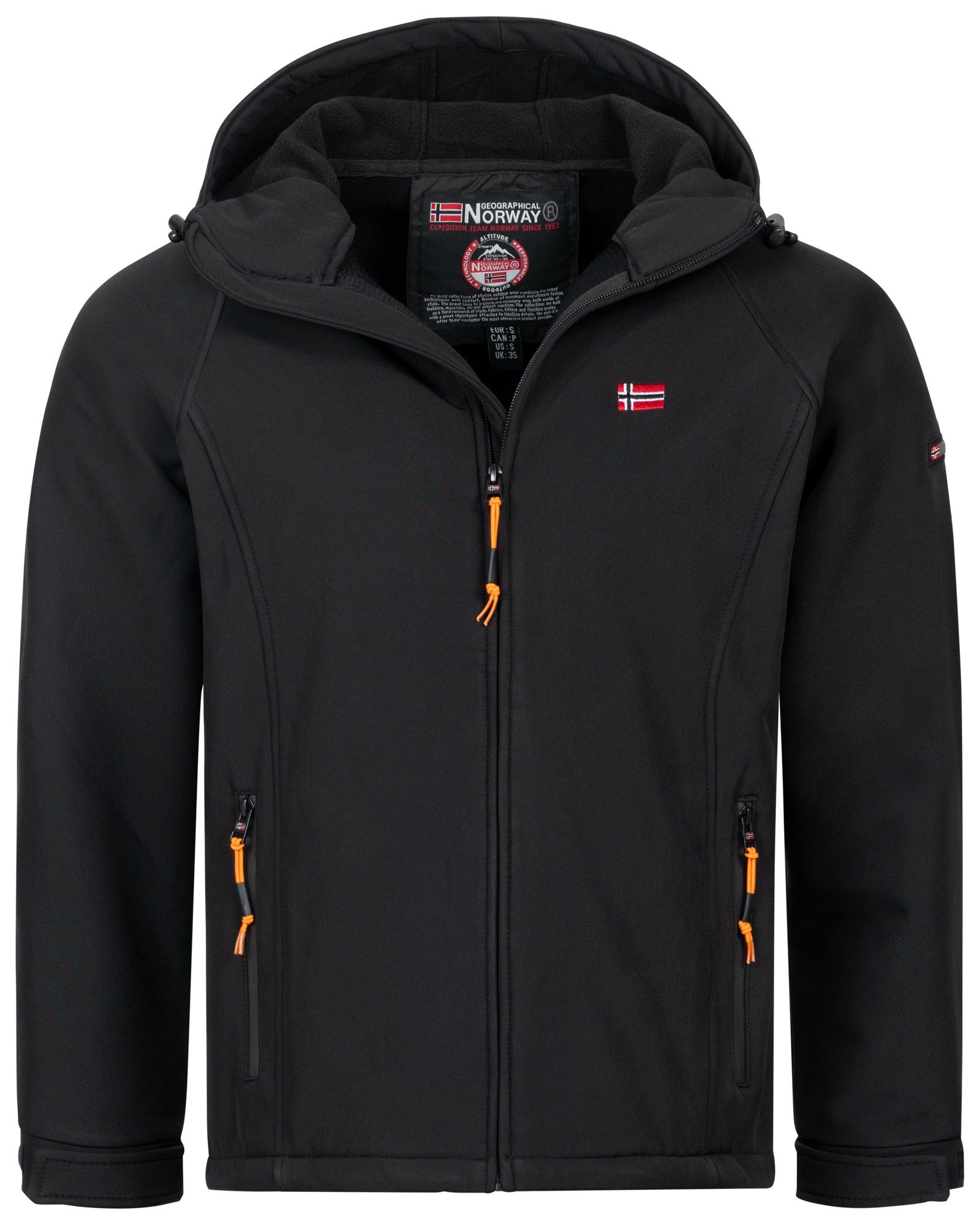 Geographical Norway Softshelljacke Herbst Winter Jacke günstig online kaufen