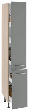 OPTIFIT Apothekerschrank Bern 30 cm breit, 212 cm hoch, mit höhenverstellbaren Stellfüßen