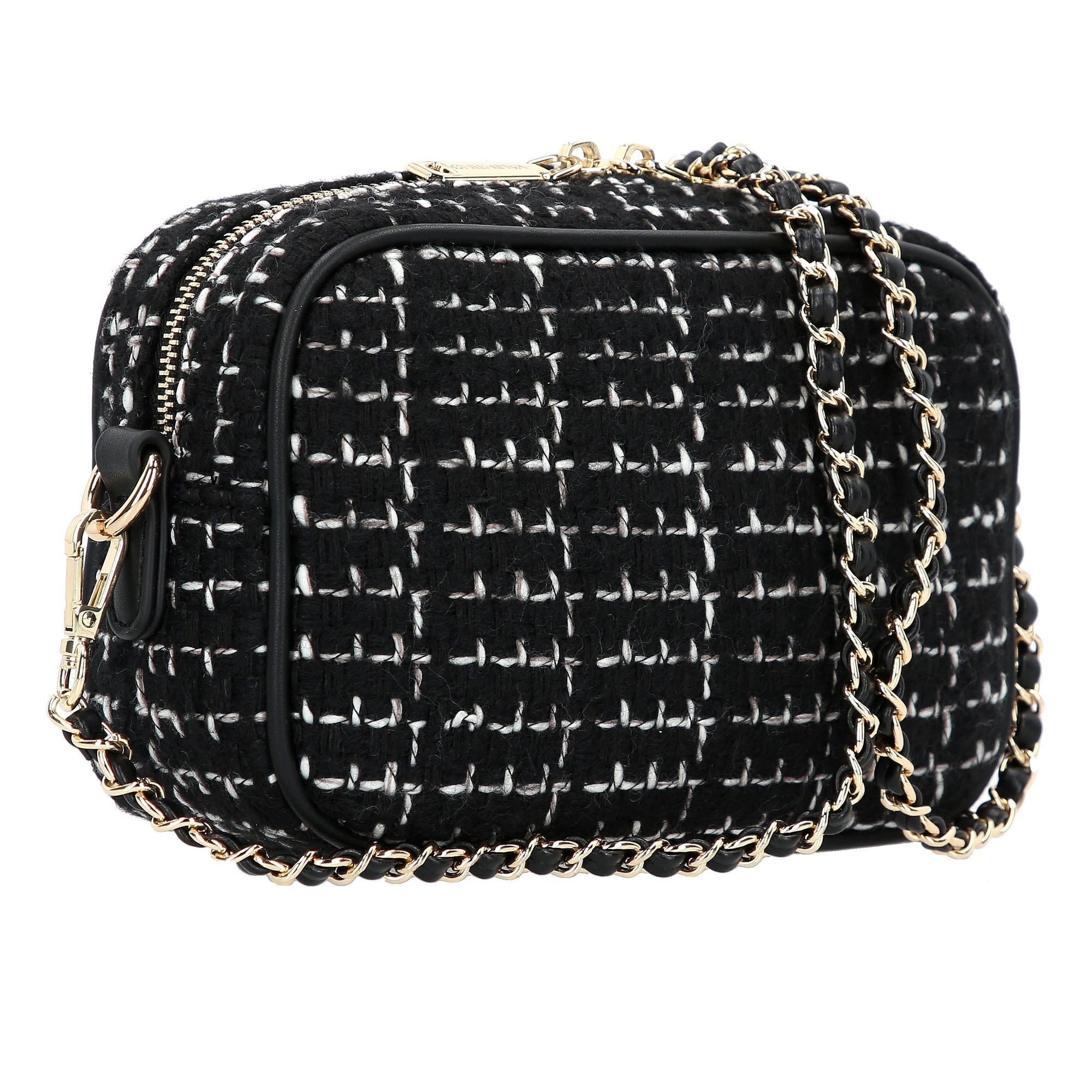 VALENTINO BAGS Umhängetasche Tweed, Baumwolle