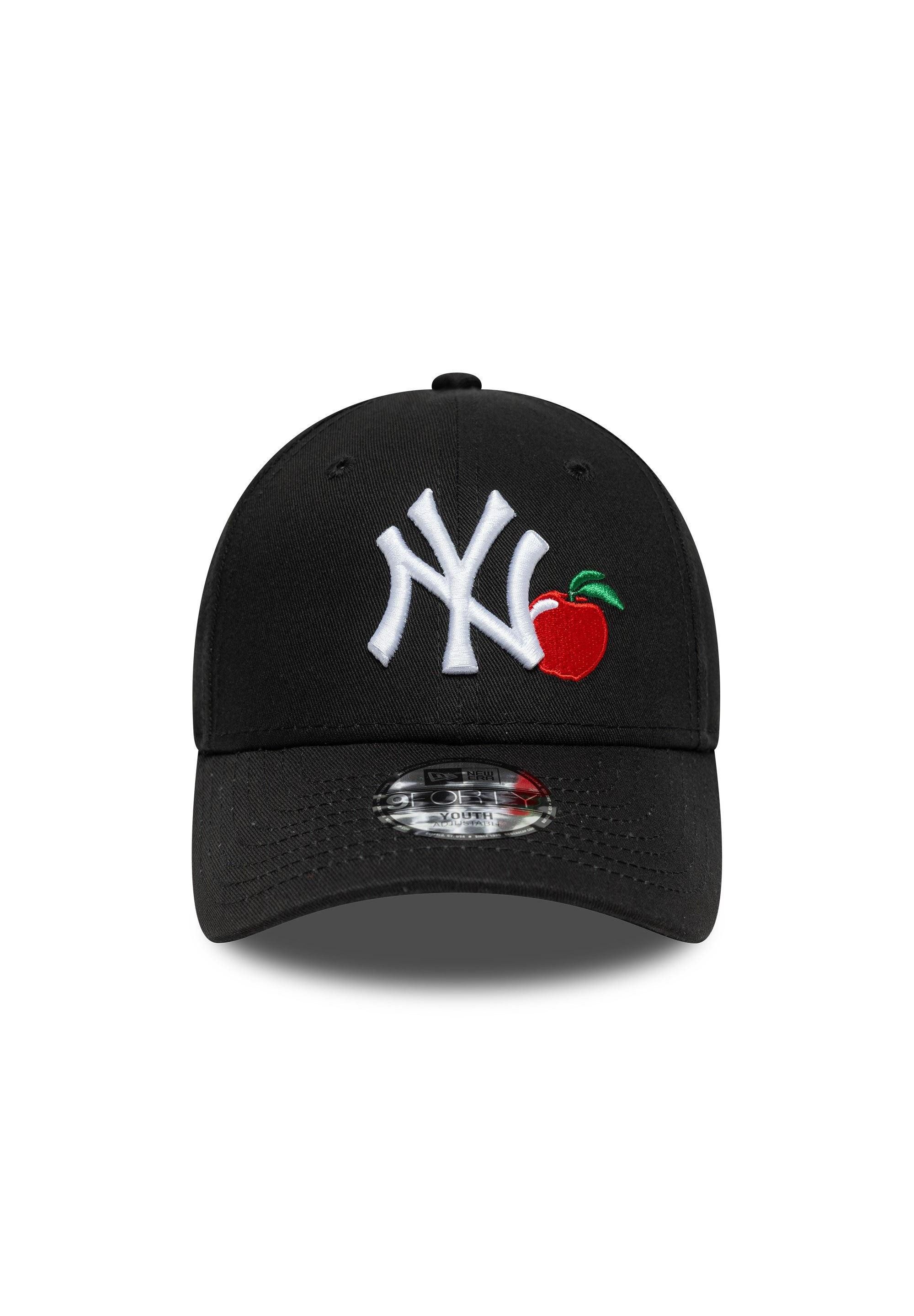 New Era Baseball Cap New York Yankees New Era MLB Fruit Icon 9Forty Kids Cap Schwarz (1-St)
