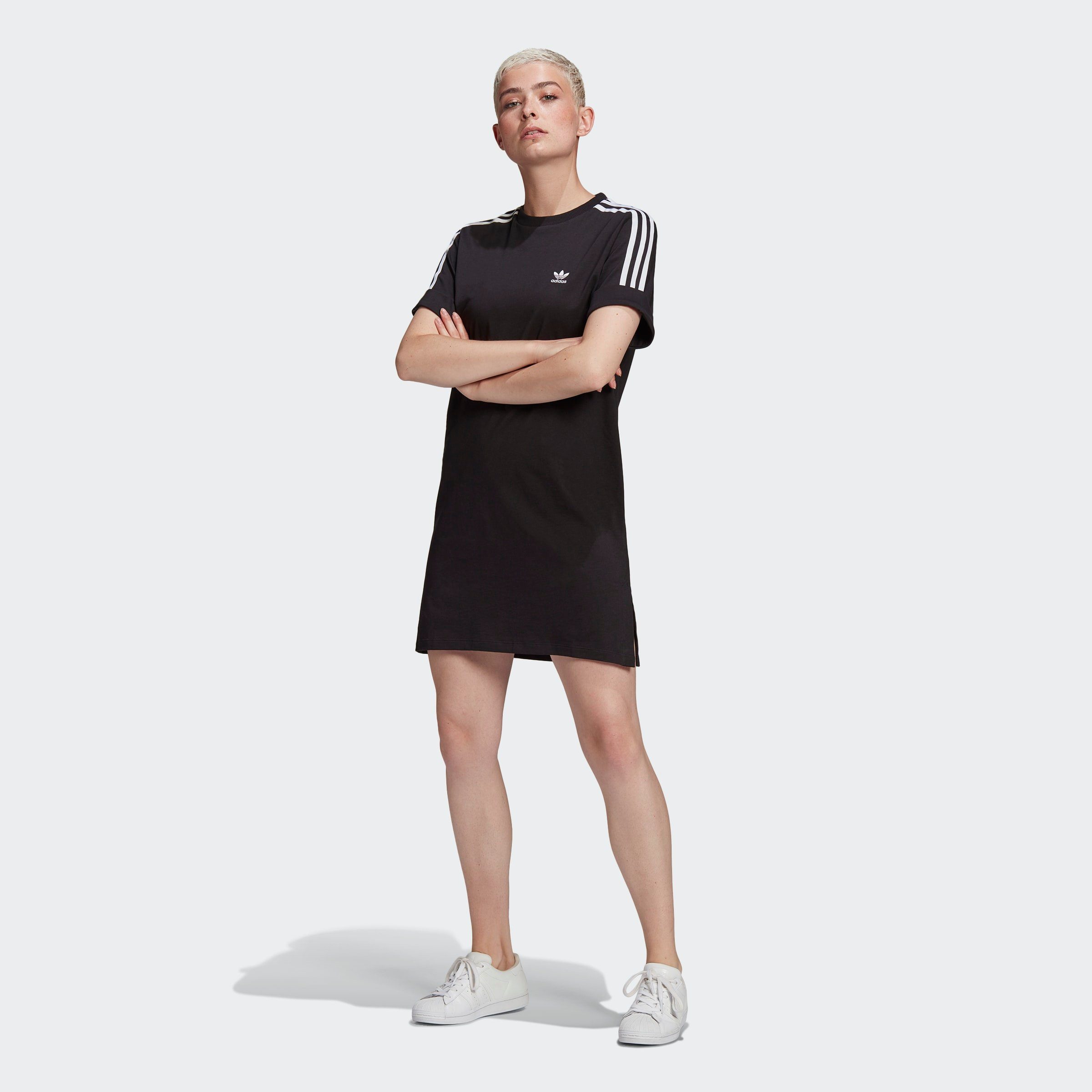 adidas Originals Shirtkleid »ADICOLOR CLASSICS ROLL-UP SLEEVE -KLEID«  online kaufen | OTTO