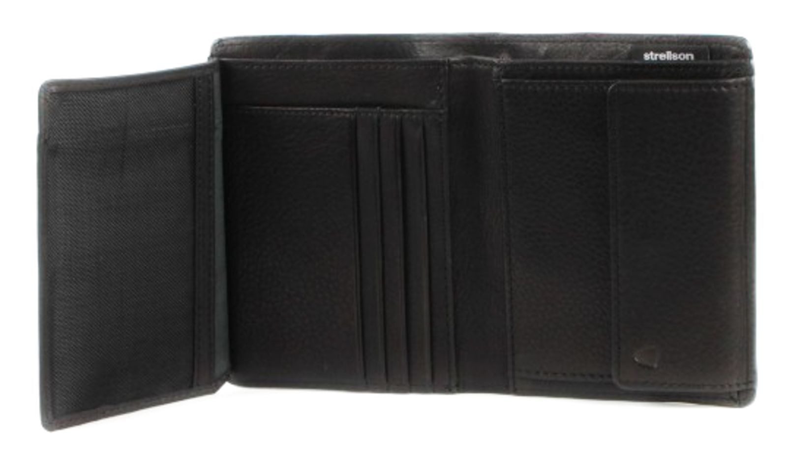Strellson Geldbörse Billfold V8 Wallet, aus echtem Leder mit RFID-Blocker Schutz