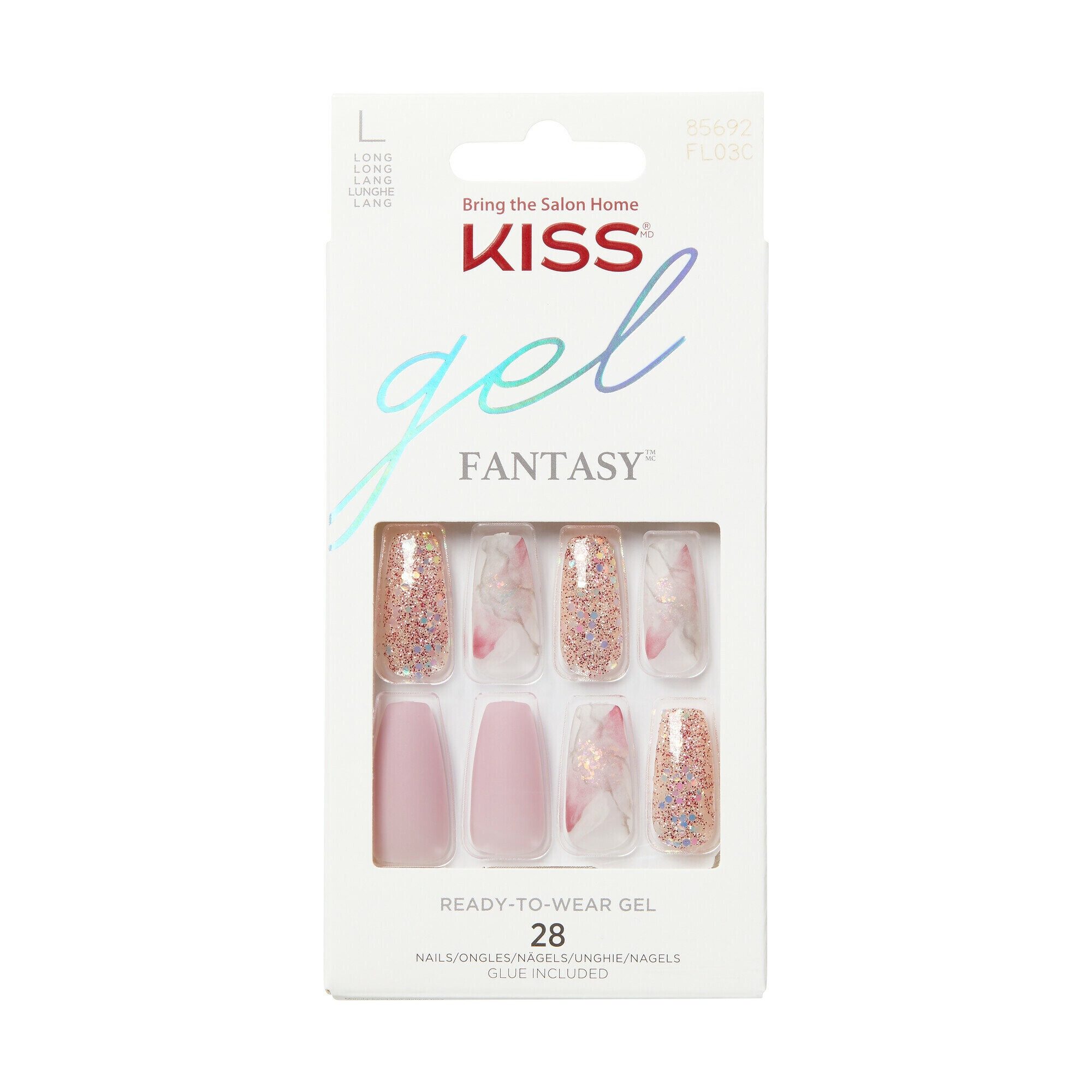 Kiss Kunstfingernägel Aufklebbare Nägel Glam Fantasy Nails - Dreams