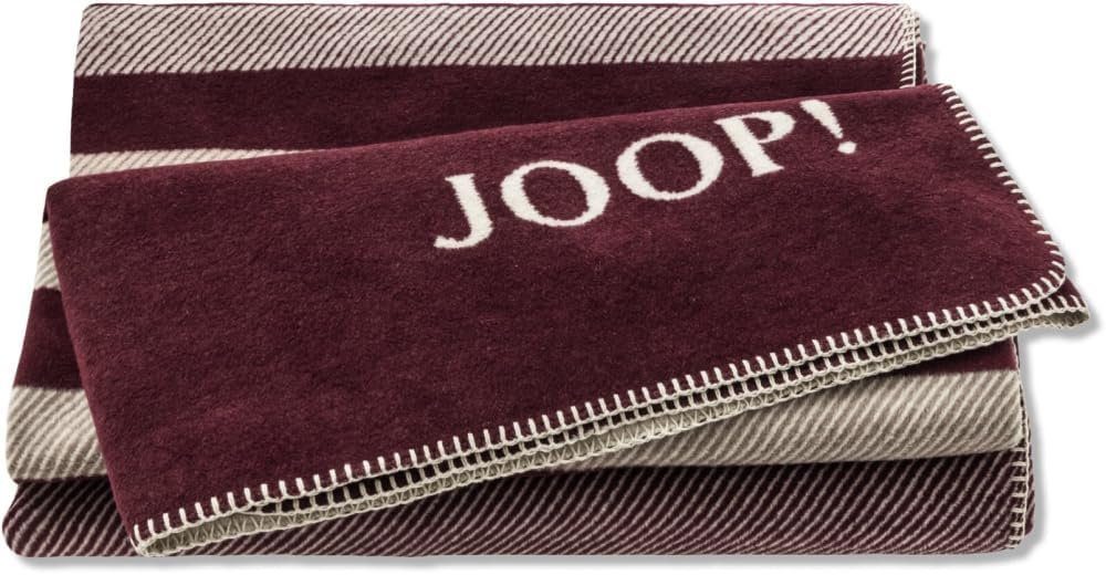 Tagesdecke JOOP! SHUTTER Plaid / Decke Rouge 150 x 200cm