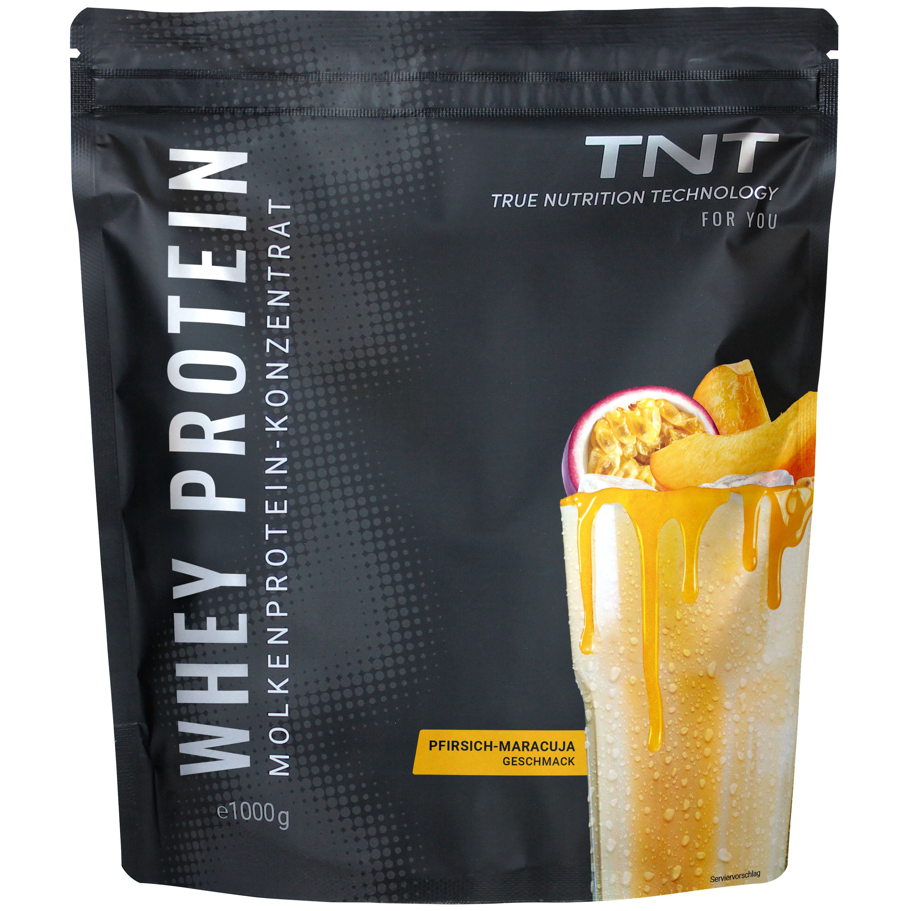 TNT (True Nutrition Technology) Whey Protein - Molkenprotein-Konzentrat für Muskelaufbau und Diät Pulver