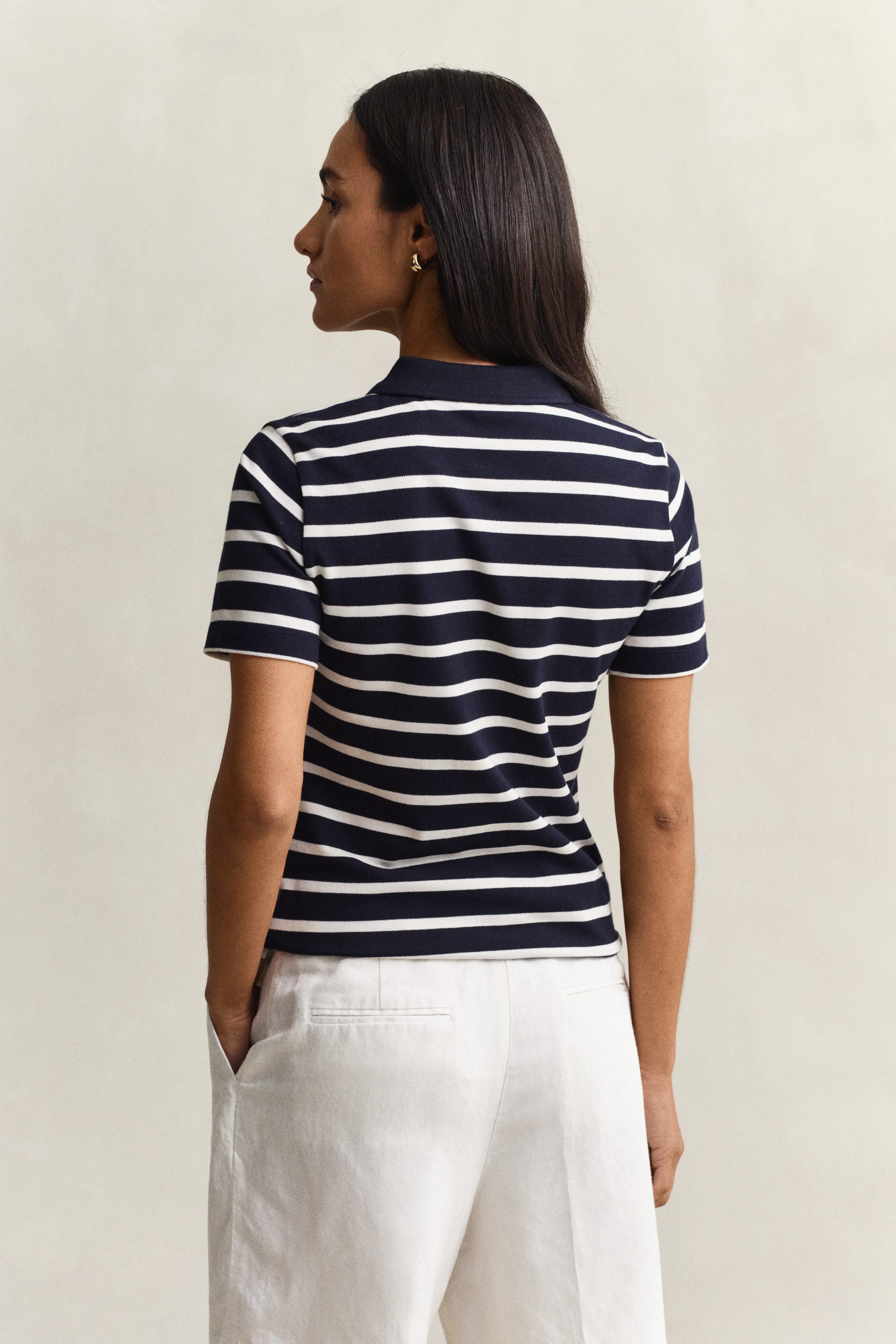 Gant Poloshirt SLIM STRIPED Slim fit mit Polokragen