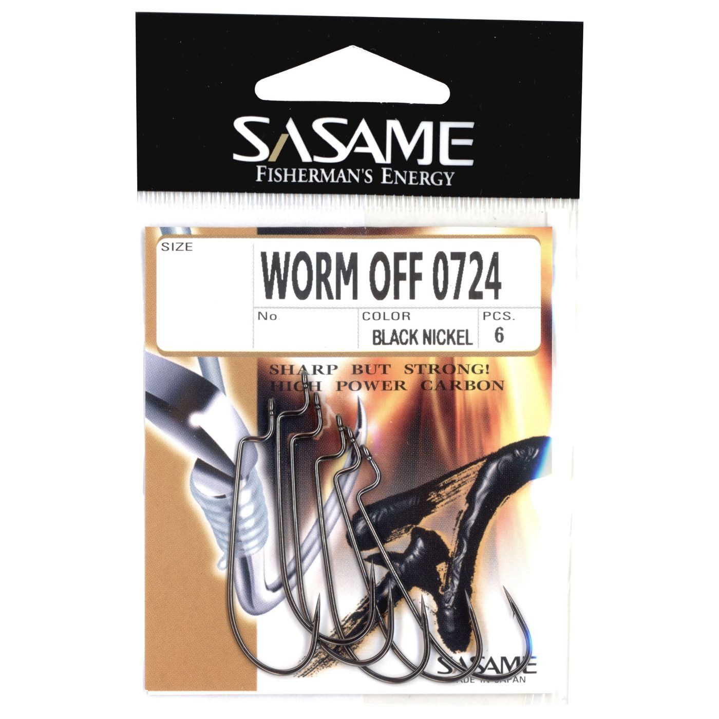 Offset-Haken Sasame Haken Worm Off 0724 - 6 Offsethaken