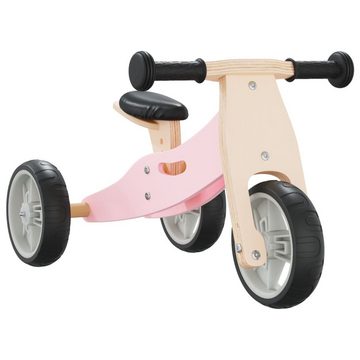 vidaXL Laufrad Laufrad für Kinder 2-in-1 Rosa
