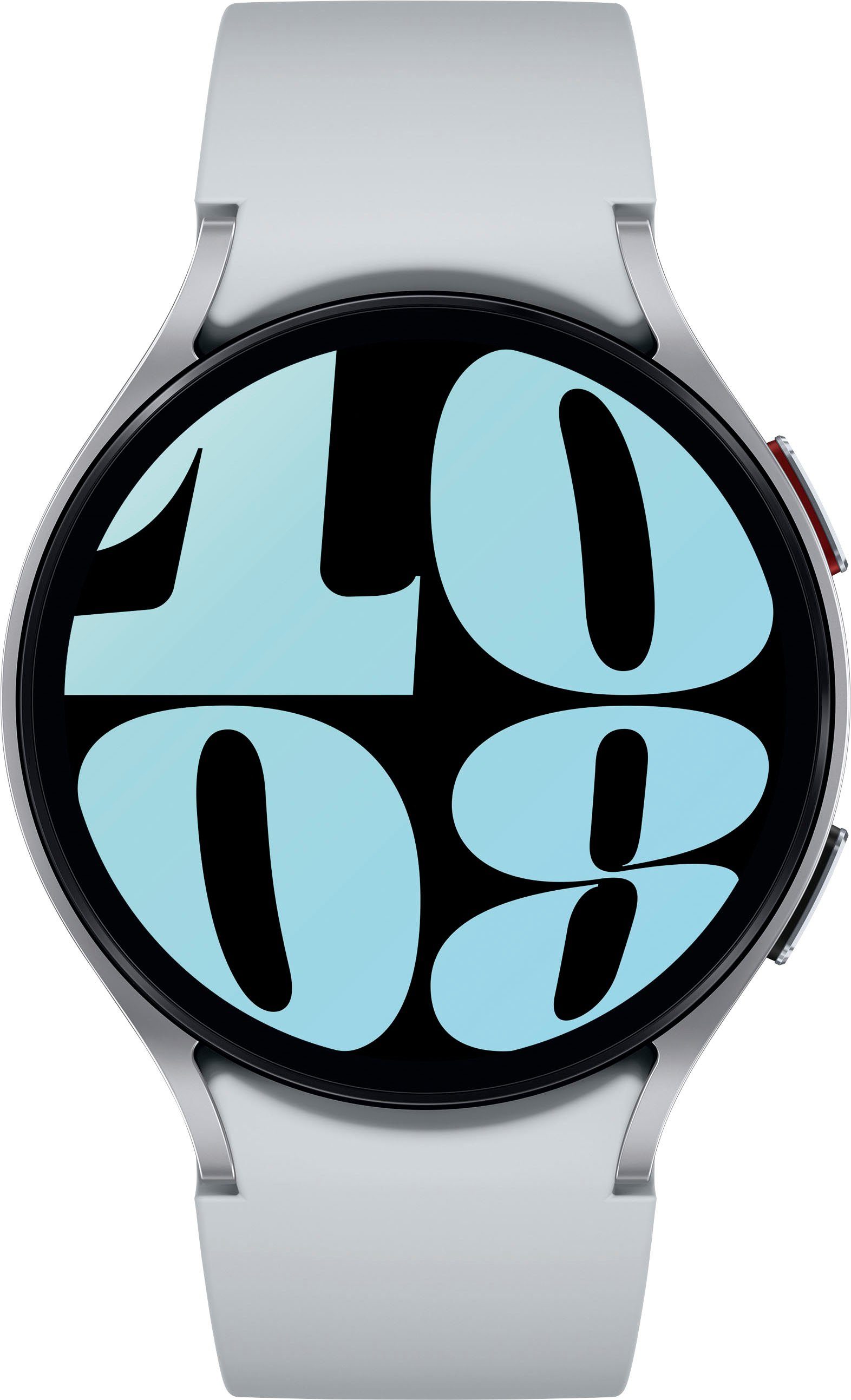 Samsung Galaxy Watch Samsung) by Silber Zoll, 6 cm/1'5 | OS (3'73 Smartwatch 44mm Wear Silber