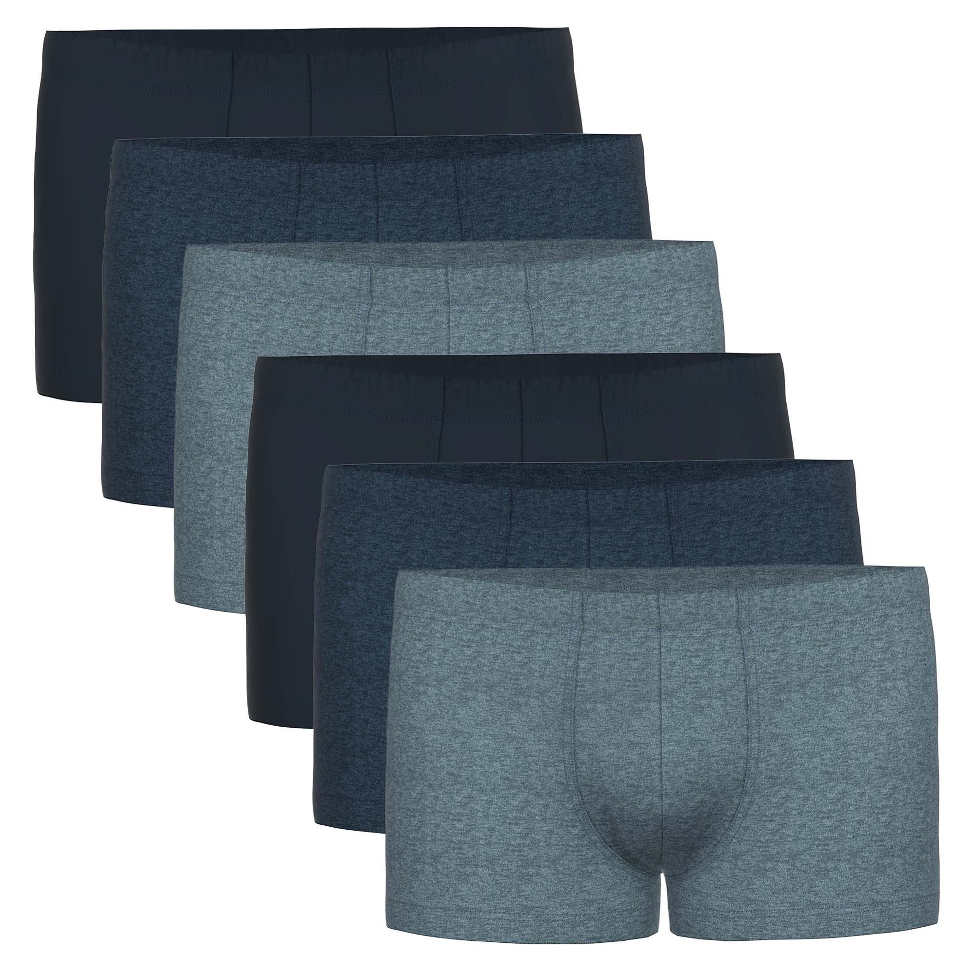 Boxer Herren Boxershort 6er Pack Baumwolle