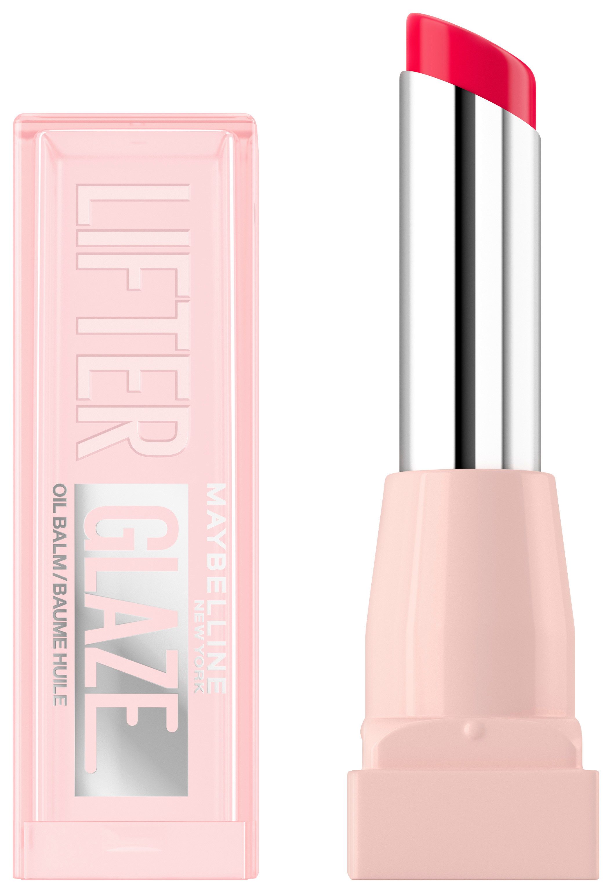 MAYBELLINE NEW YORK Lippenbalsam LIFTER GLAZE OIL BALM, mit pflegendem Kirschextrakt und Hyaluronsäure