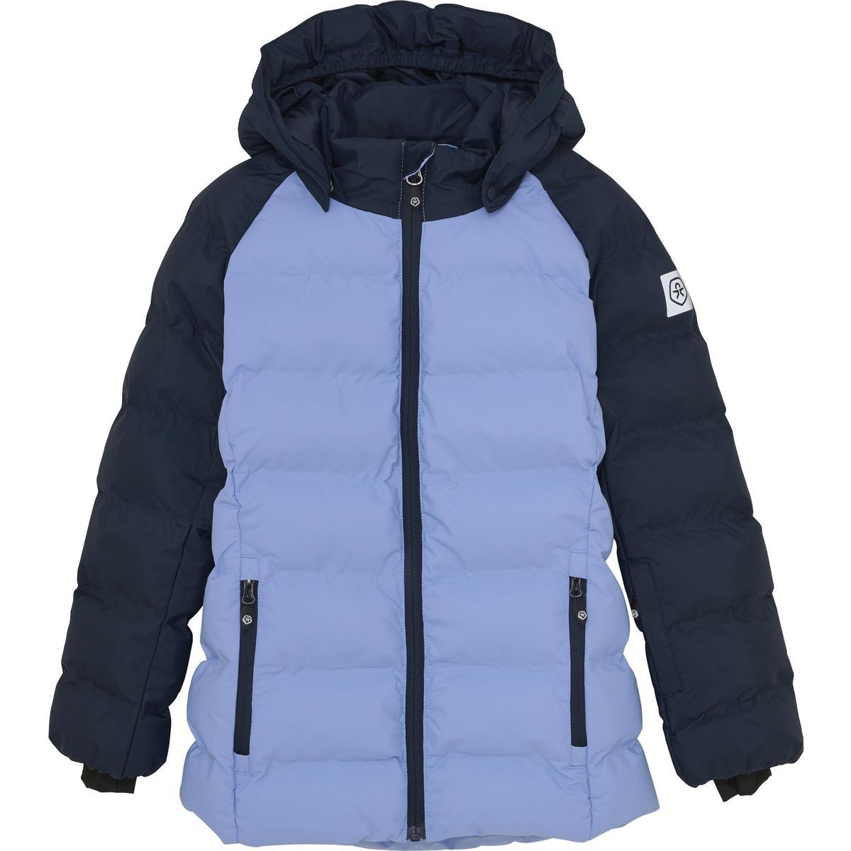 COLOR KIDS Skijacke Ski Jacket Quilt Contrast Welded Seams 741718 Warme und strapazierfähige Steppjacke mit Farbblock-Design