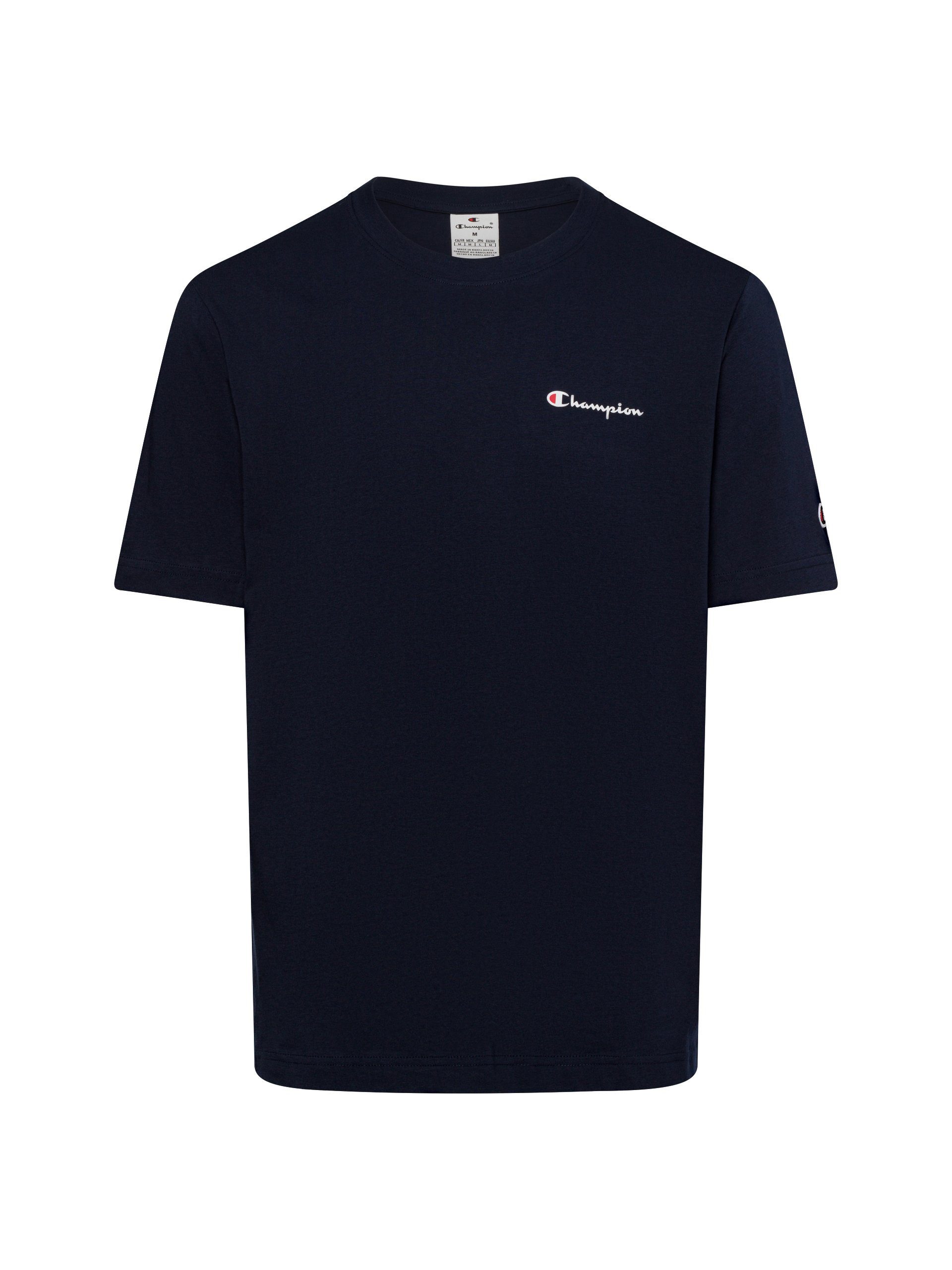 Champion Kurzarmshirt Herren Baumwoll-T-Shirt mit kleinem günstig online kaufen