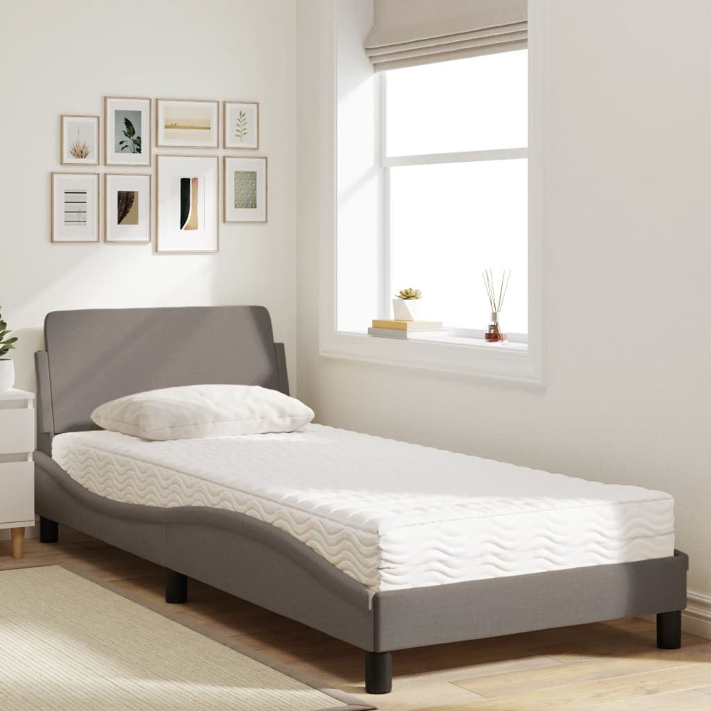 vidaXL Bett Bett mit Matratze "Dover" günstig online kaufen