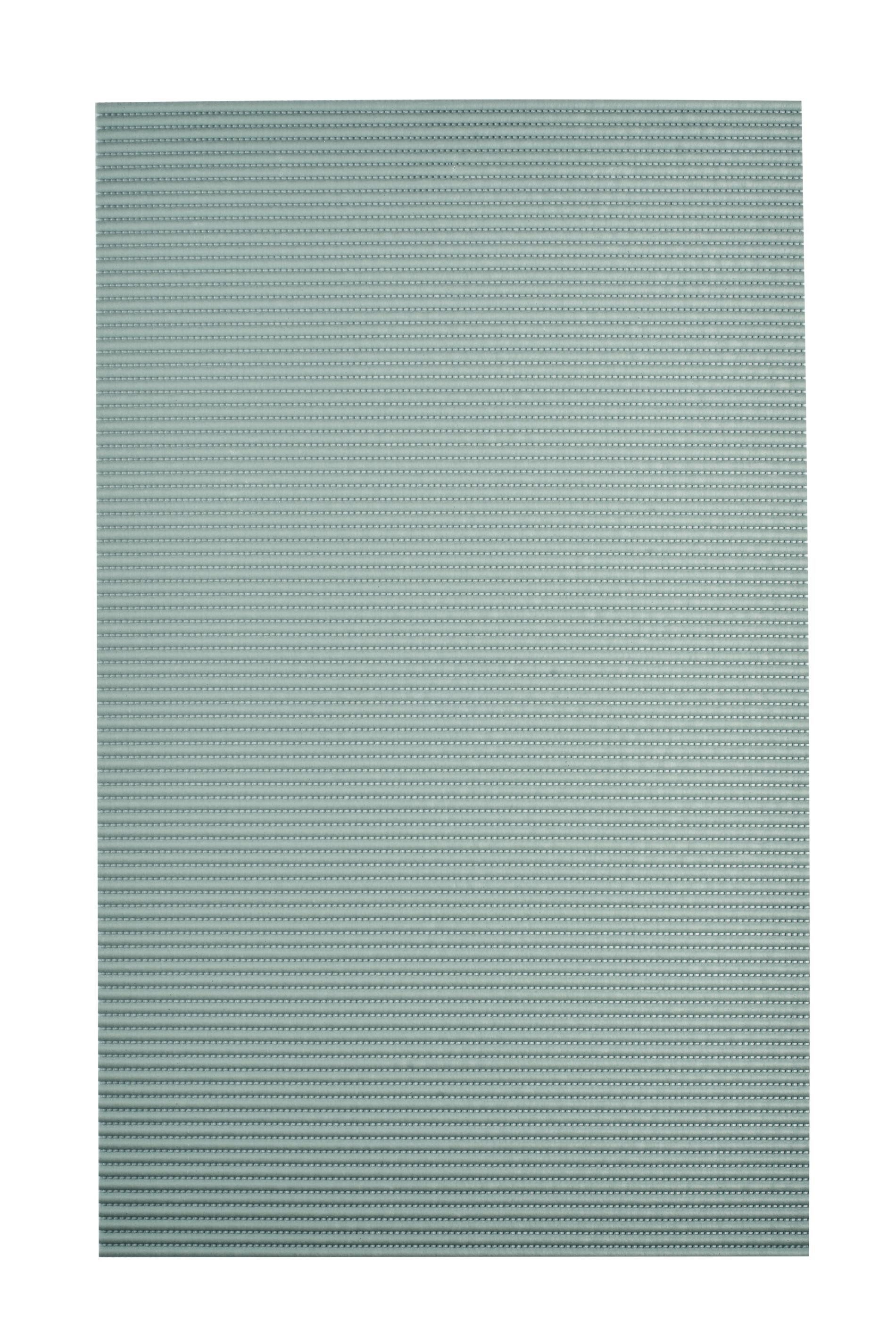 Ridder Badematte Standard grau, Höhe 202 mm, 90% PVC (Polyvinylchlorid), 10% Polyester