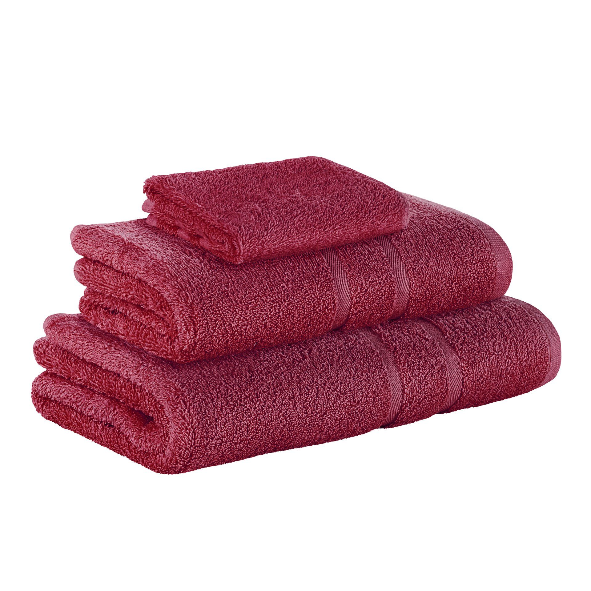 Heimtextilien Handtuch-Sets StickandShine Handtuch Set 1x Gästehandtuch 1x Handtuch 1x Duschtuch als SET in verschiedenen Farben