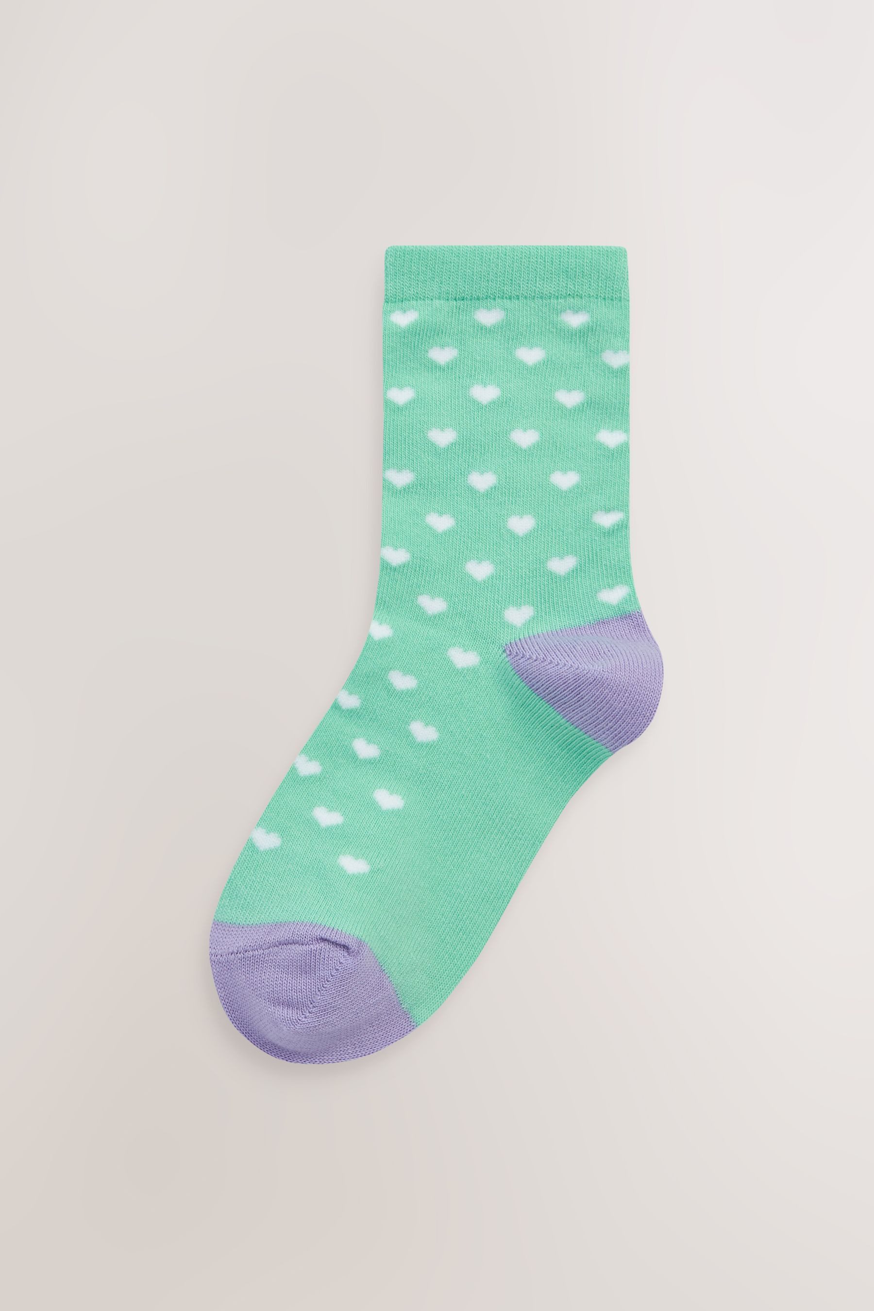 Next Kurzsocken 7er-Pack Baumwollsocken mit Streifen/Punkte (7-Paar)