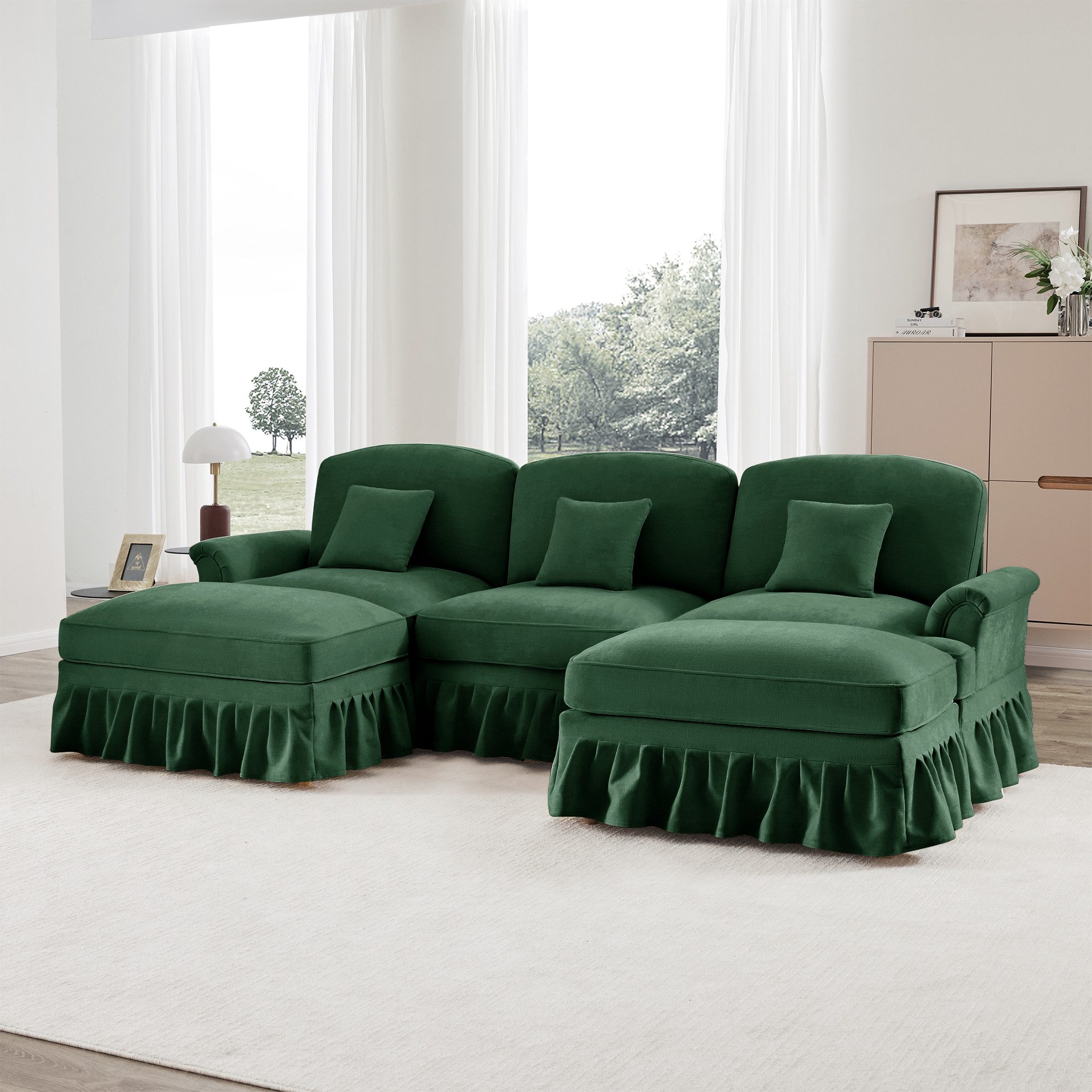 i@home Sofa Klassisches Sofa aus Chenille günstig online kaufen