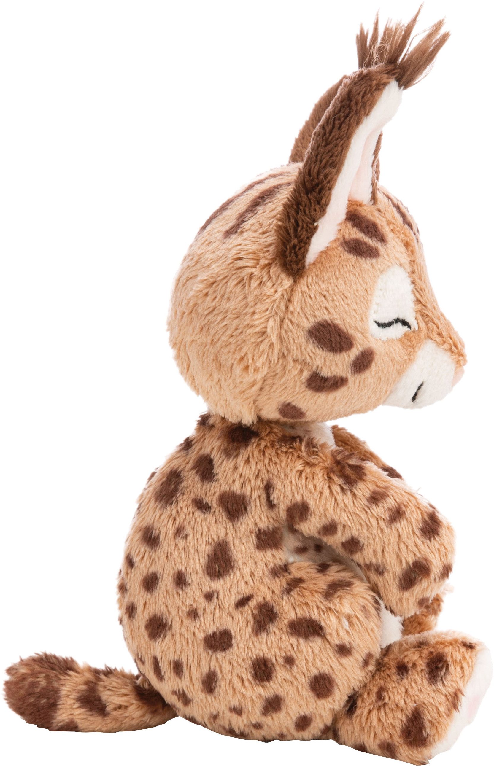 Nici Kuscheltier Sleeping Pets, Karakal, 12 cm, im Körbchen