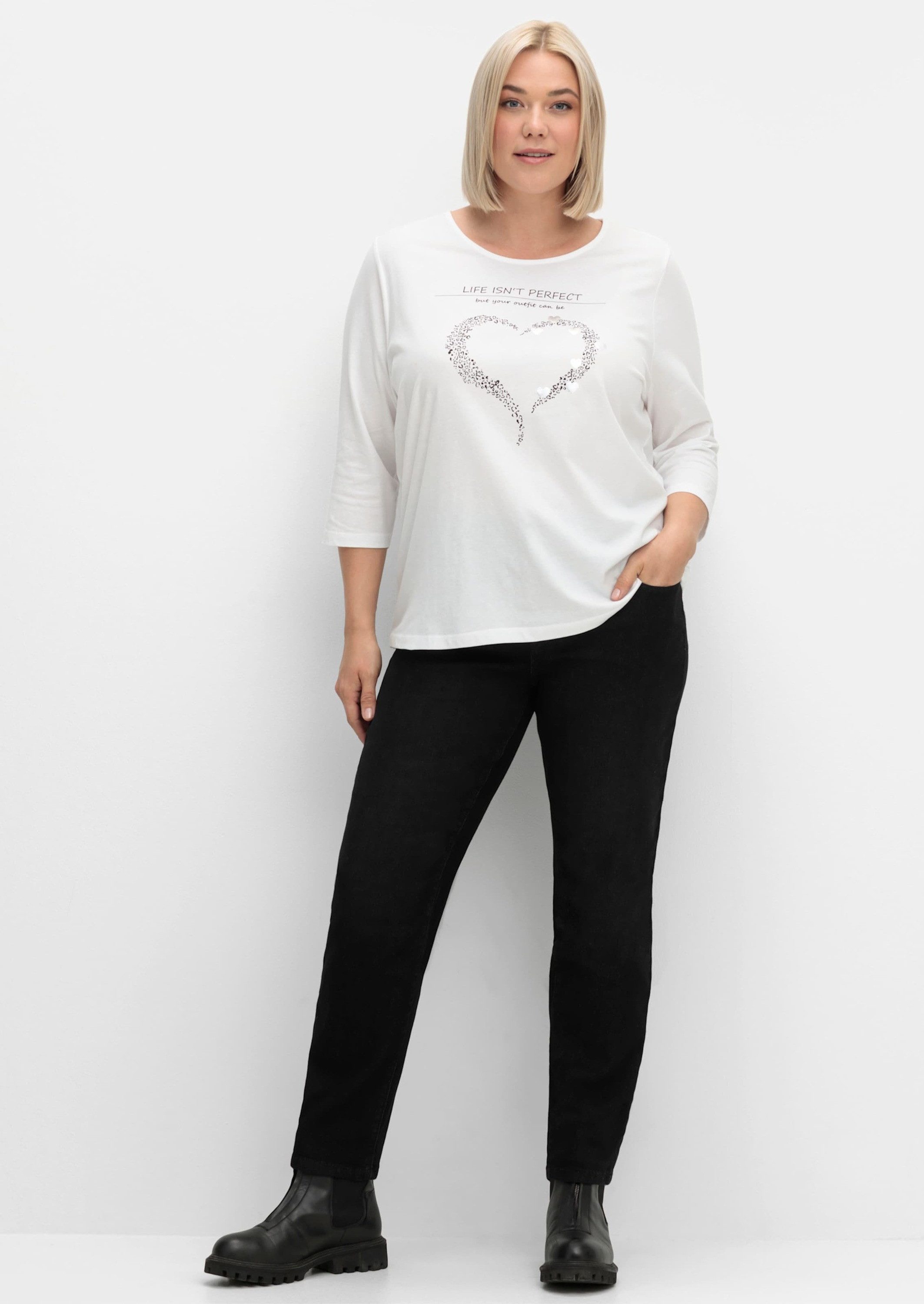 Sieh an! T-Shirt 3/4-Arm-Shirt 3/4-Arm