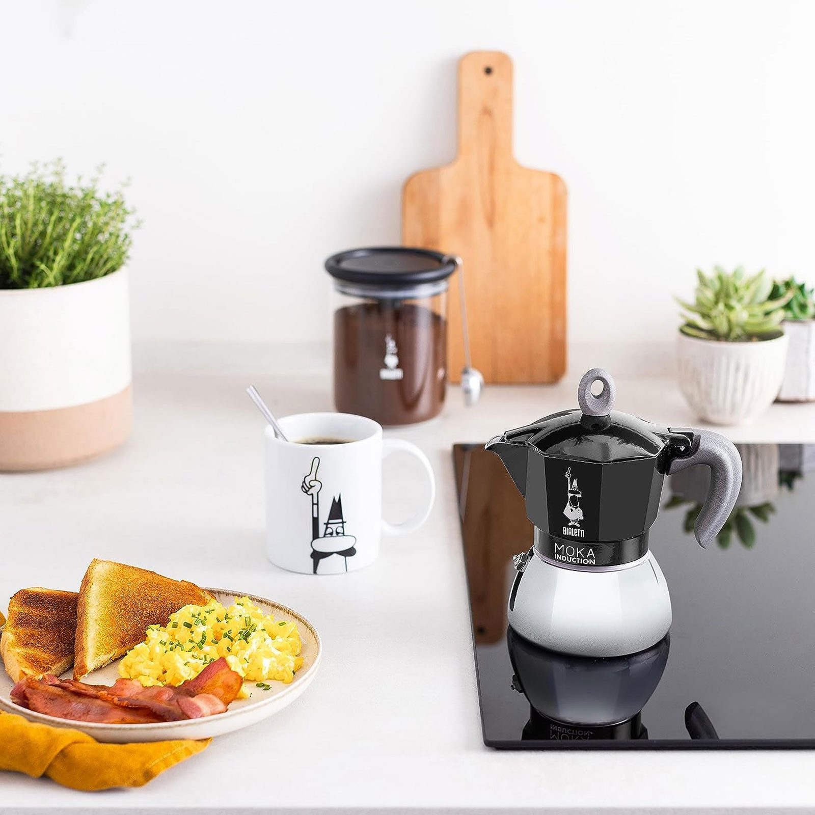 BIALETTI Filterkaffeemaschine Moka Induction