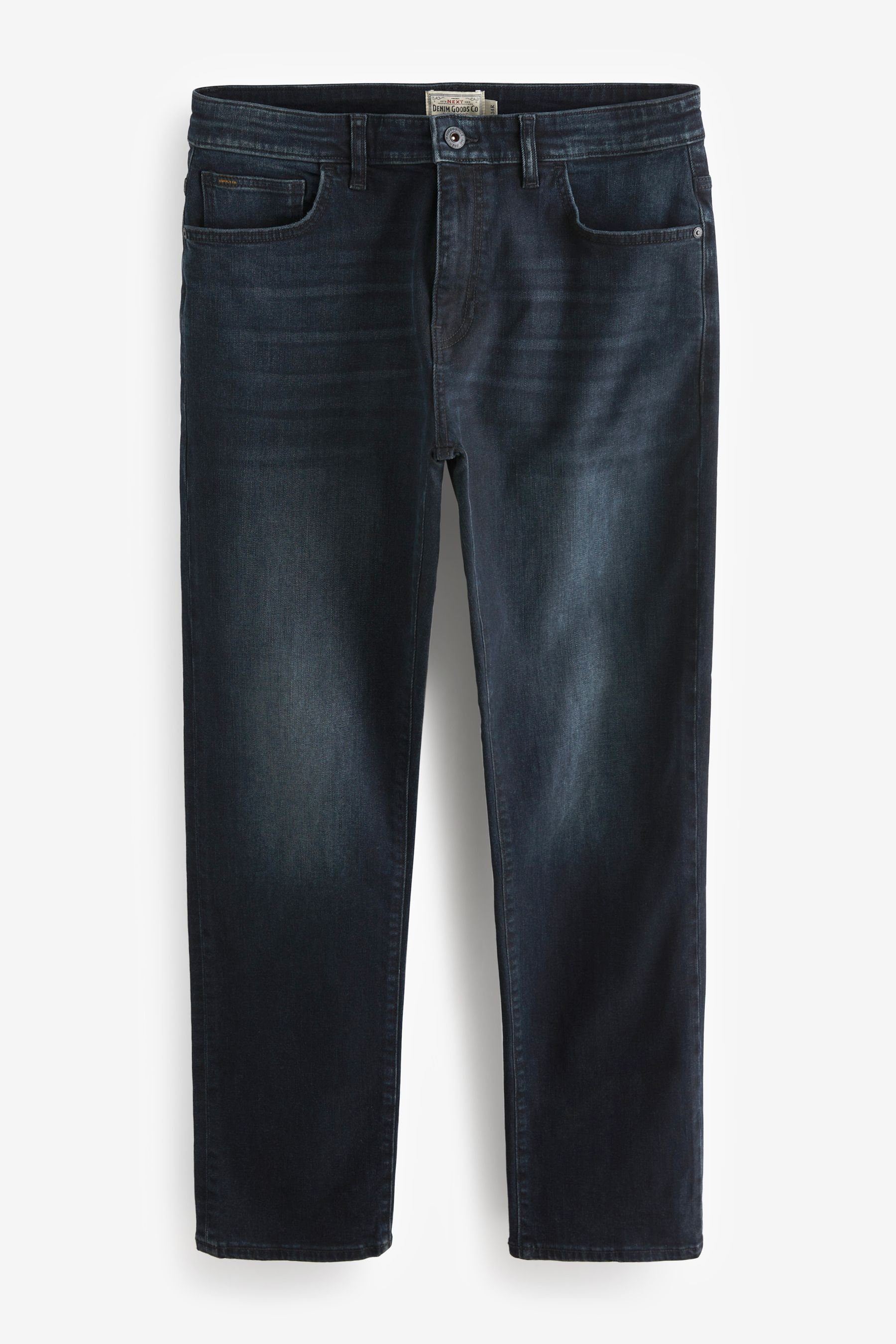 Next Straight-Jeans Straight Fit Stretch-Jeans im Vintage-Look (1-tlg) Ink | Straight-Fit Jeans