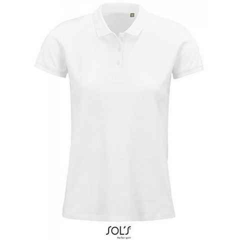 SOLS Poloshirt Damen Polo, Planet Women Polo Shirt, 100% Bio-Baumwolle