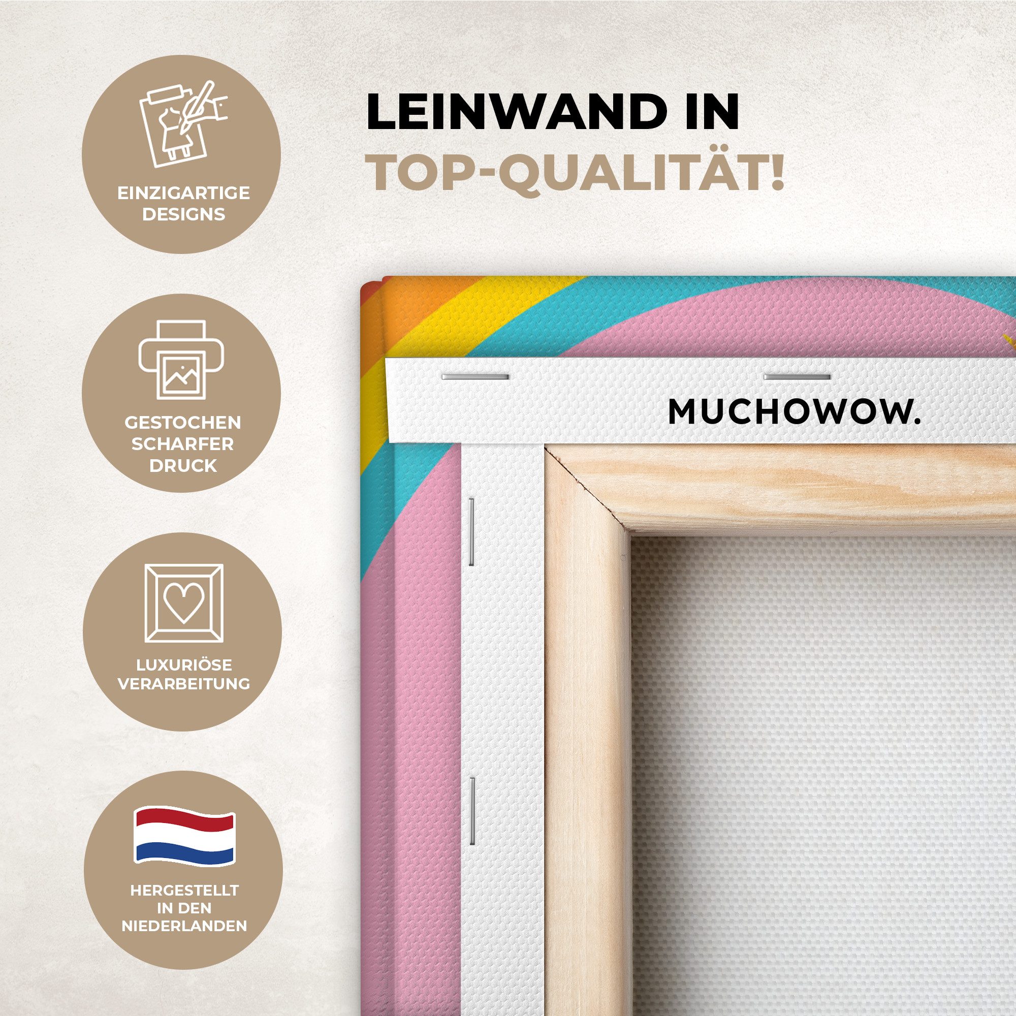 OneMillionCanvasses® Leinwandbild Pädagogisch - Tage der günstig online kaufen
