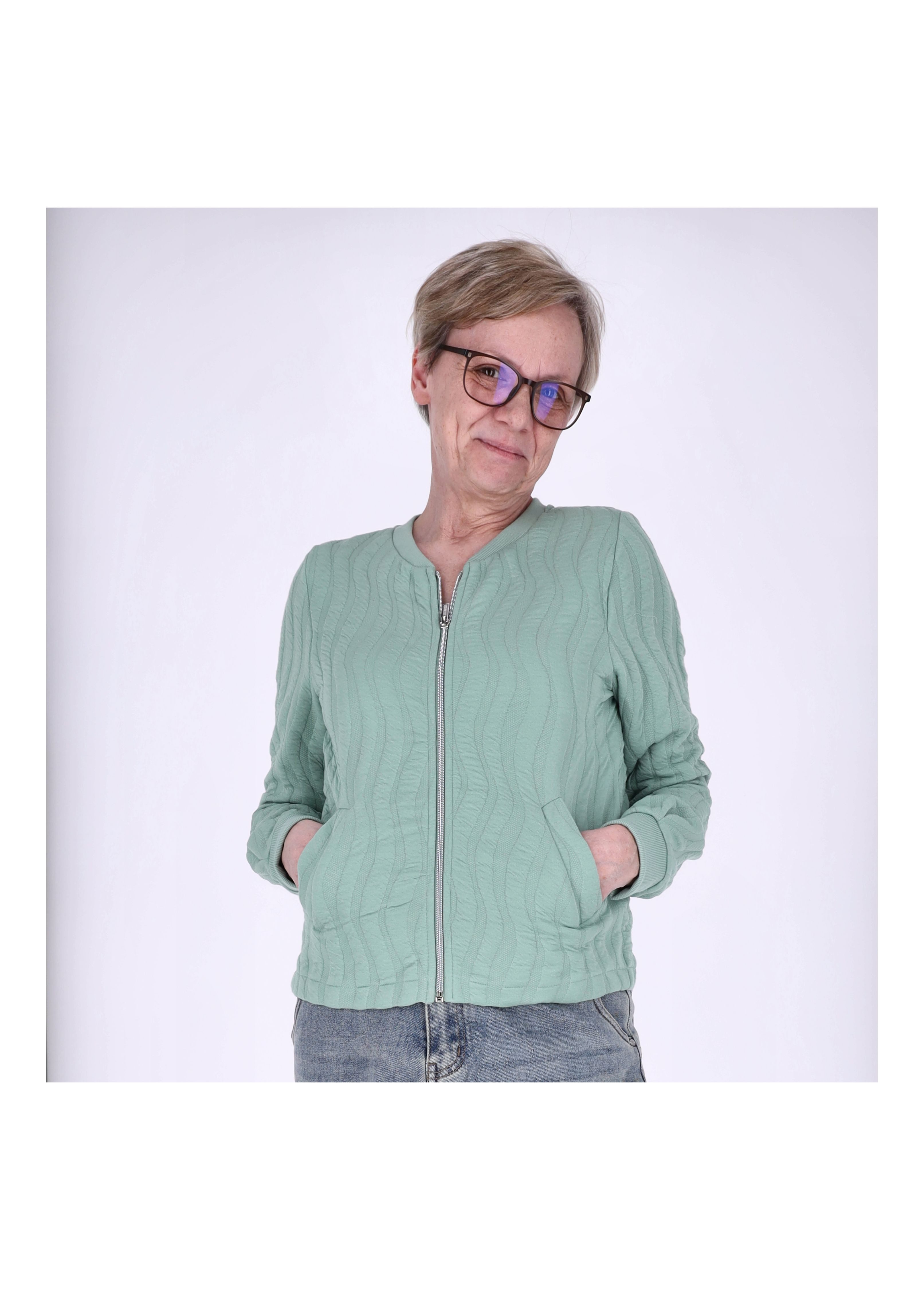 SPLASH OF COLOR Sweatjacke