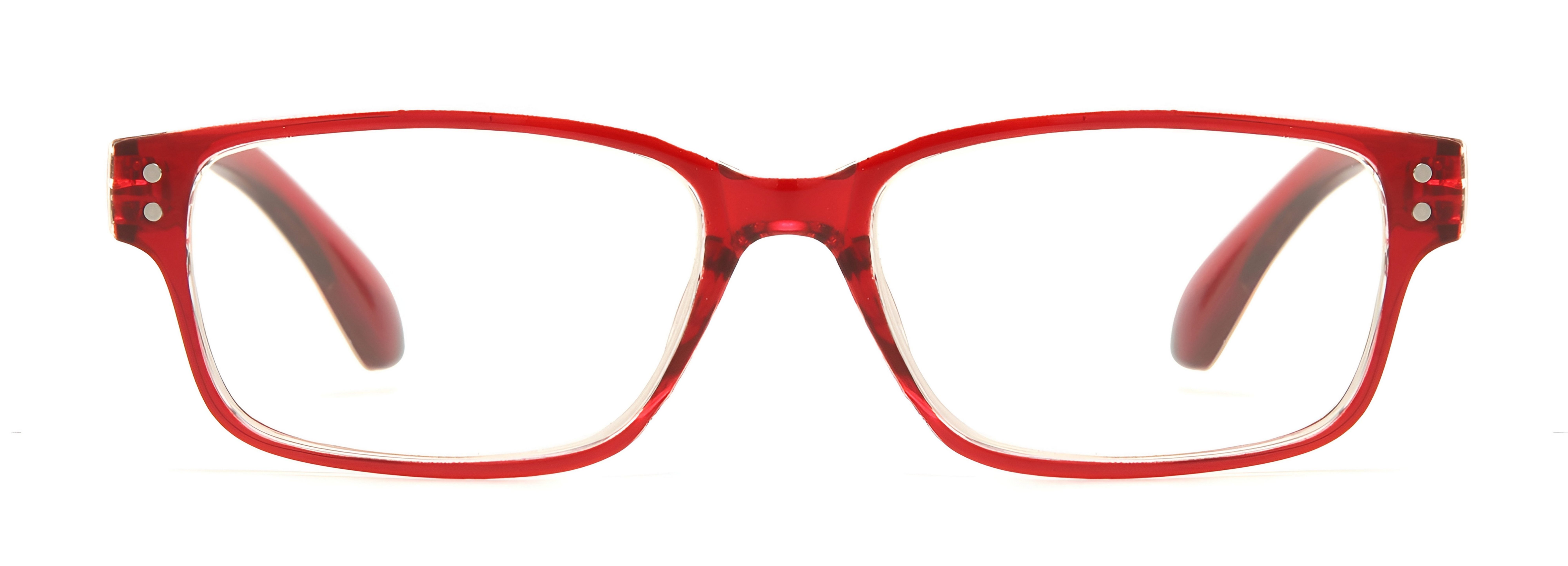 PACIEA Lesebrille Blaulichtfilter Rechteckig Schmal Ultraleicht Federscharnier Unisex