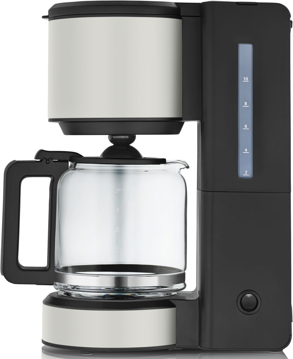 WMF Filterkaffeemaschine Stelio Paper White, 1,25l Kaffeekanne, Papierfilter 1x4, 10 Tassen, Warmhaltefunktion,…