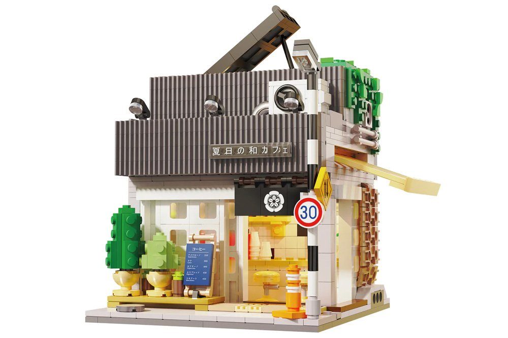 CaDA CaDA Japanisches Sommer Cafe (1116 Teile) (neue Version) Konstruktionsspielsteine