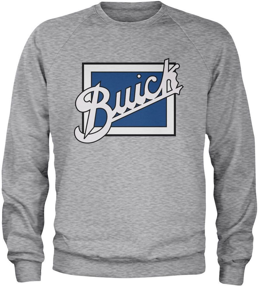 Buick Rundhalspullover Wordmark Logo Sweatshirt